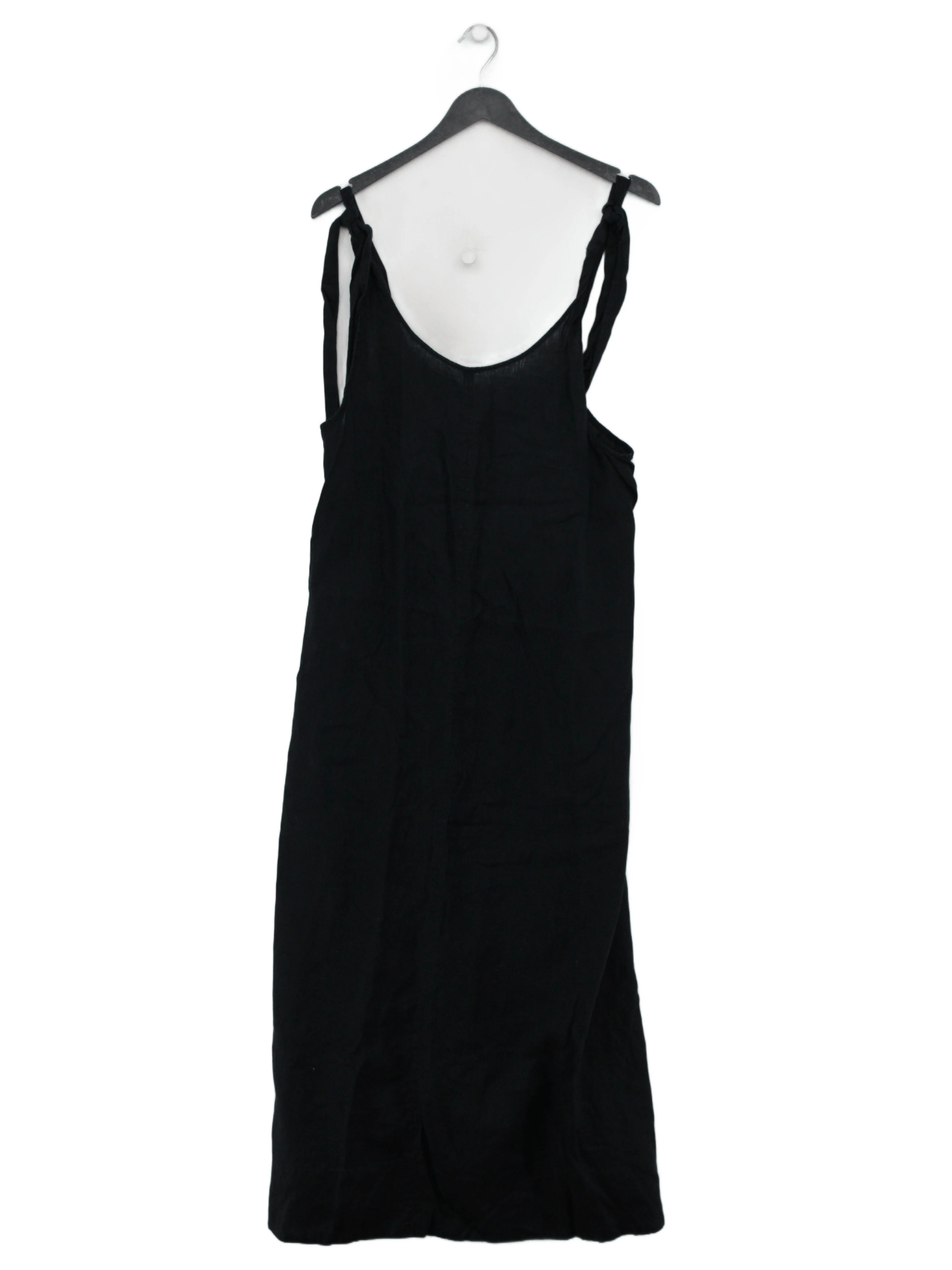 COS Slip Midi Dress M in Black