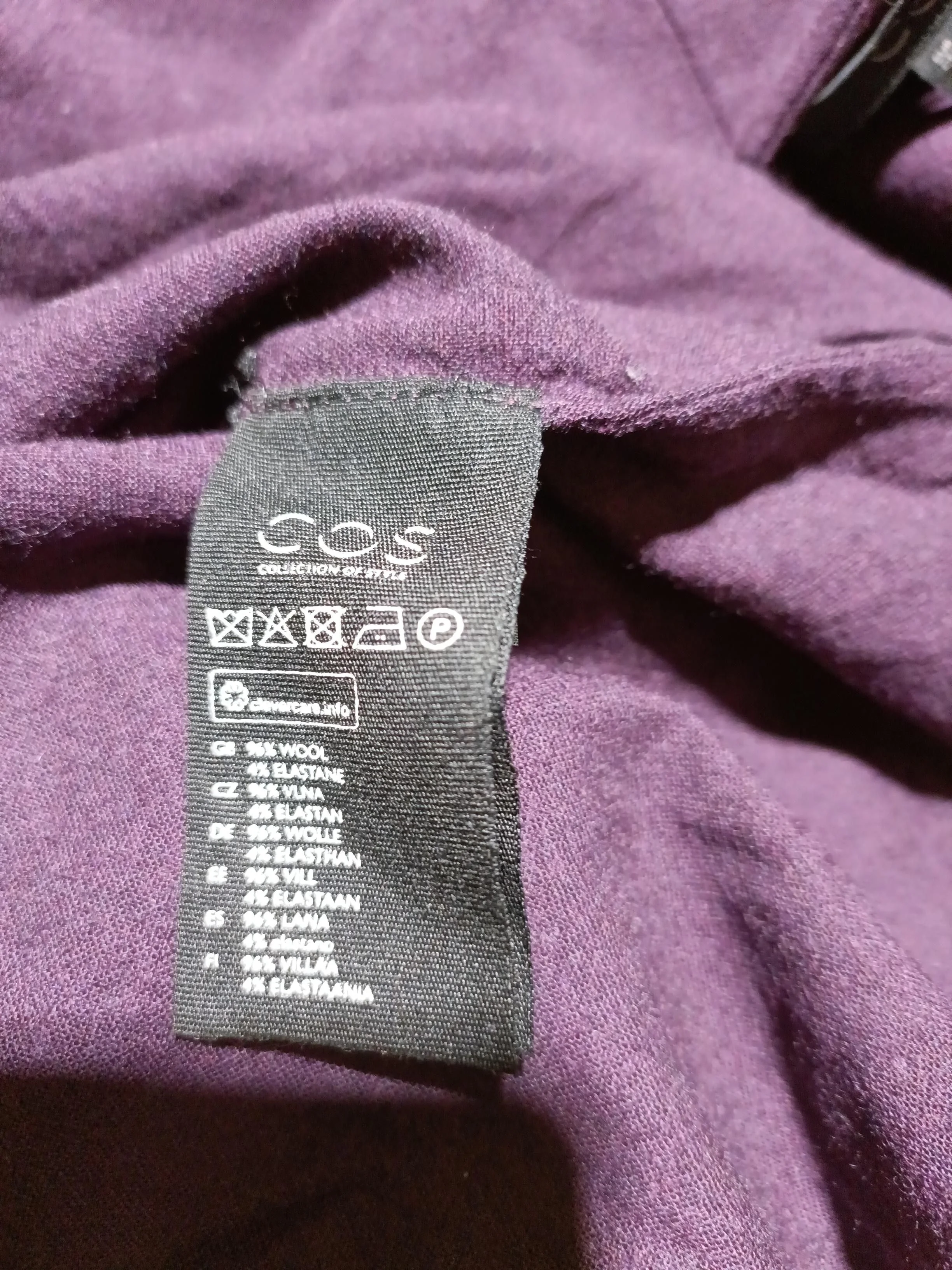 COS T-Shirt Midi Dress in Purple - Image 6