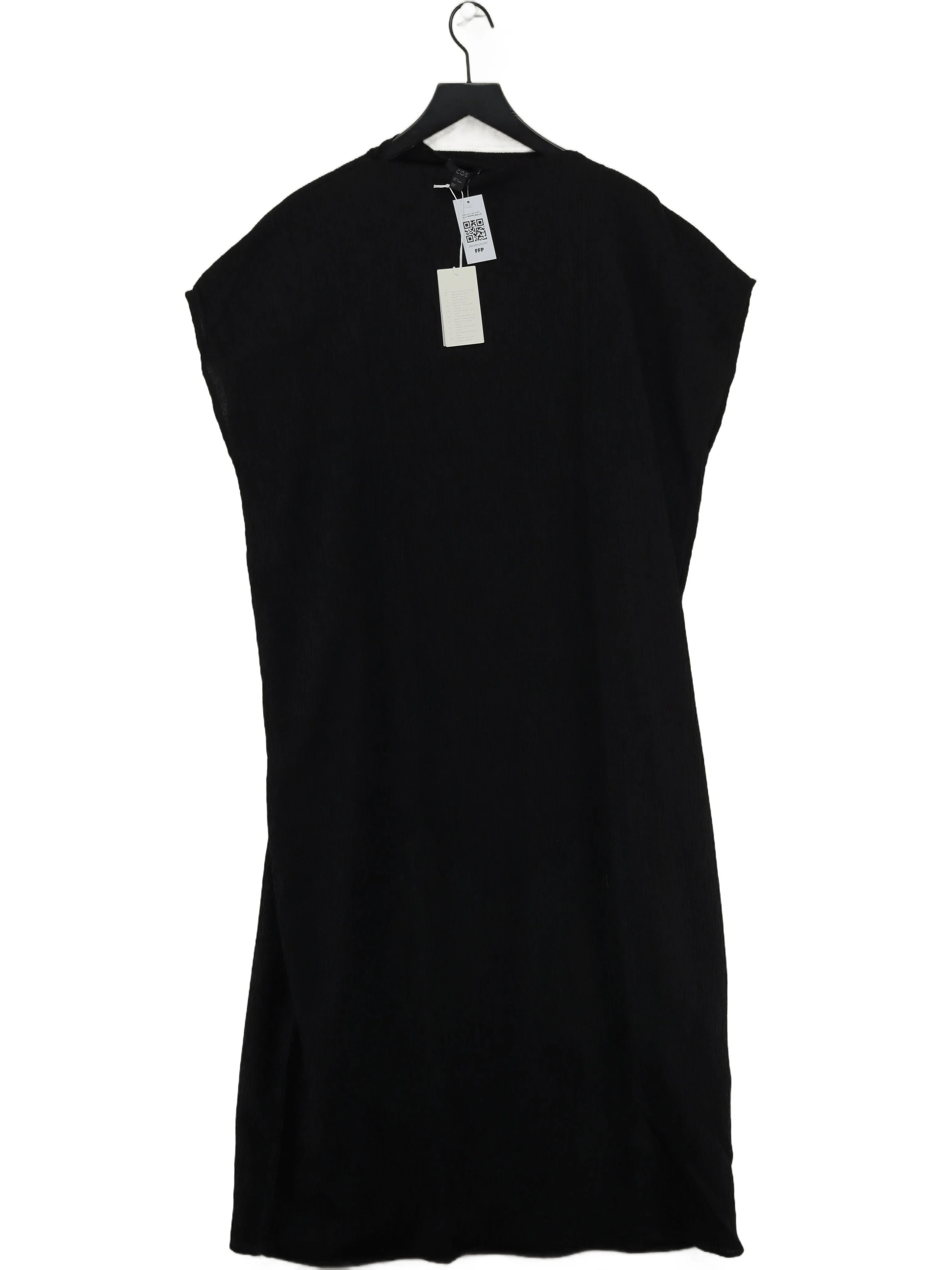 COS T-Shirt Midi Dress M in Black