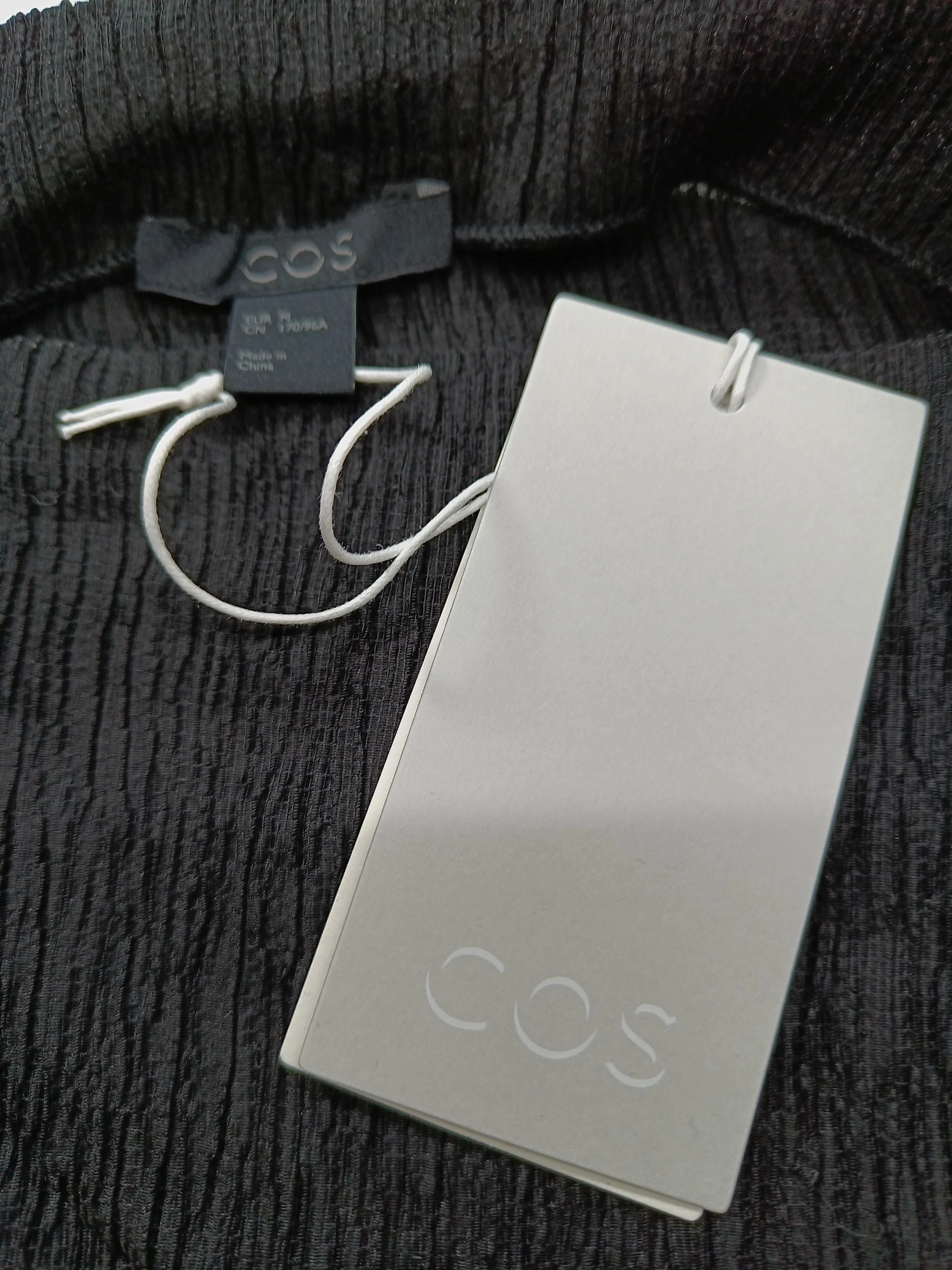 COS T-Shirt Midi Dress M in Black - Image 5