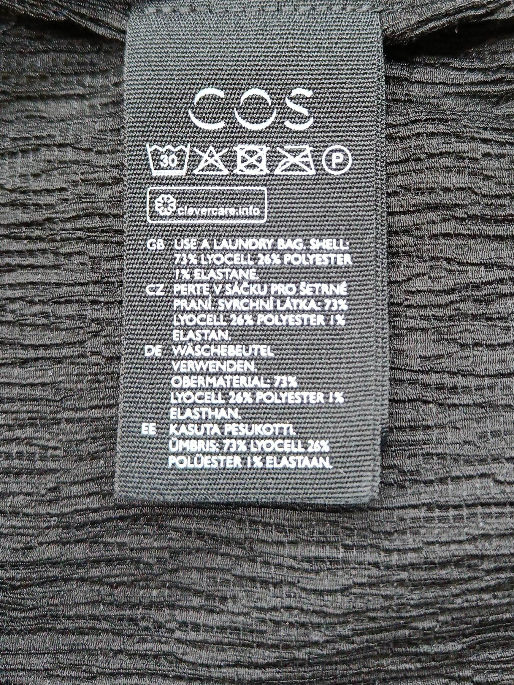 COS T-Shirt Midi Dress M in Black - Image 6