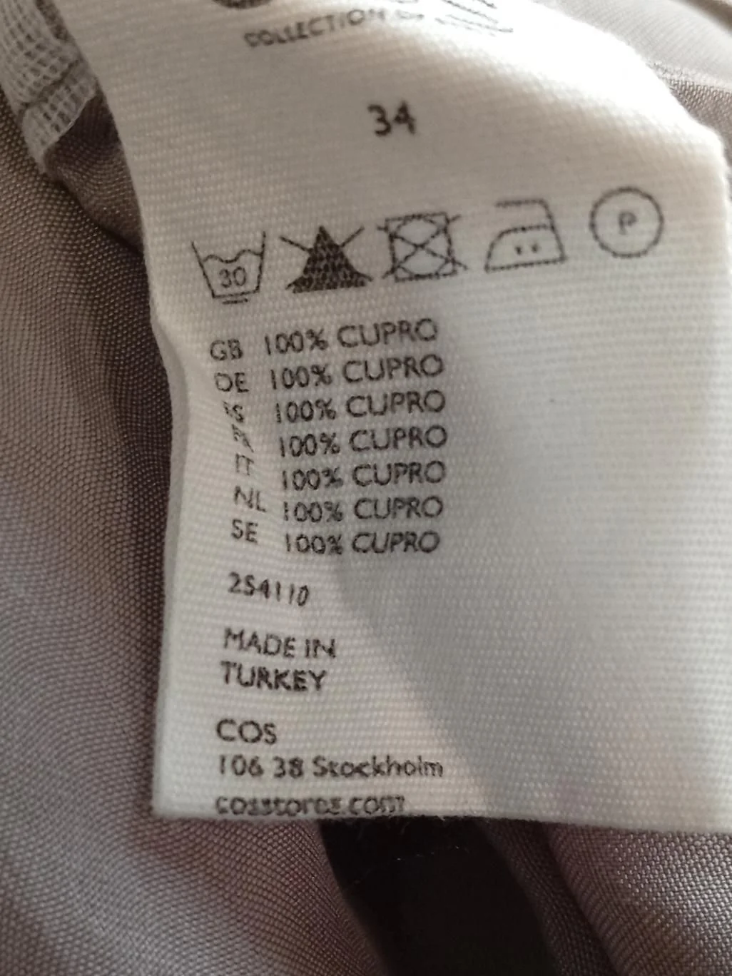 COS T-Shirt Midi Dress UK6 in Grey - Image 6