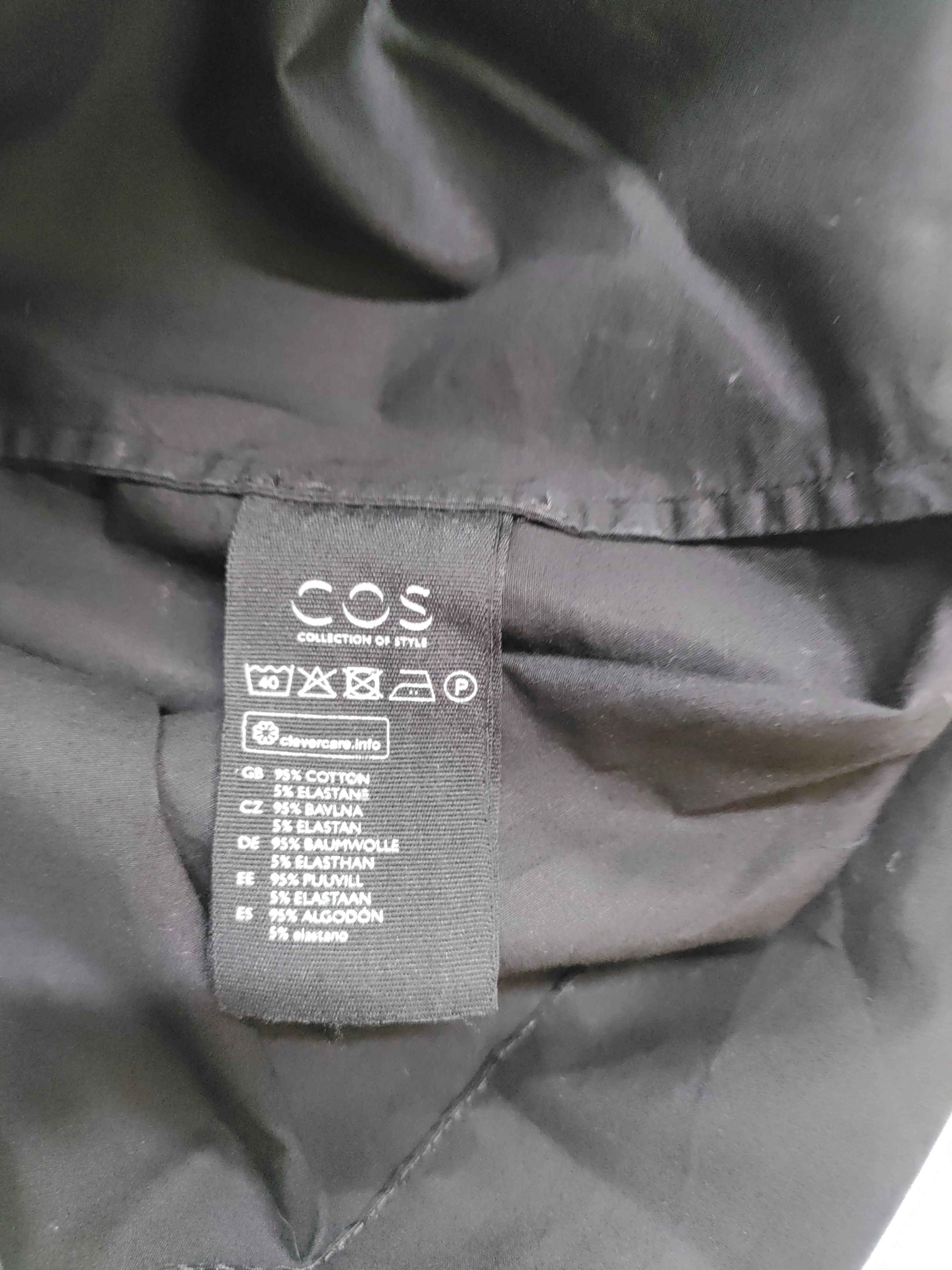 COS T-Shirt Mini Dress in Black - Image 7