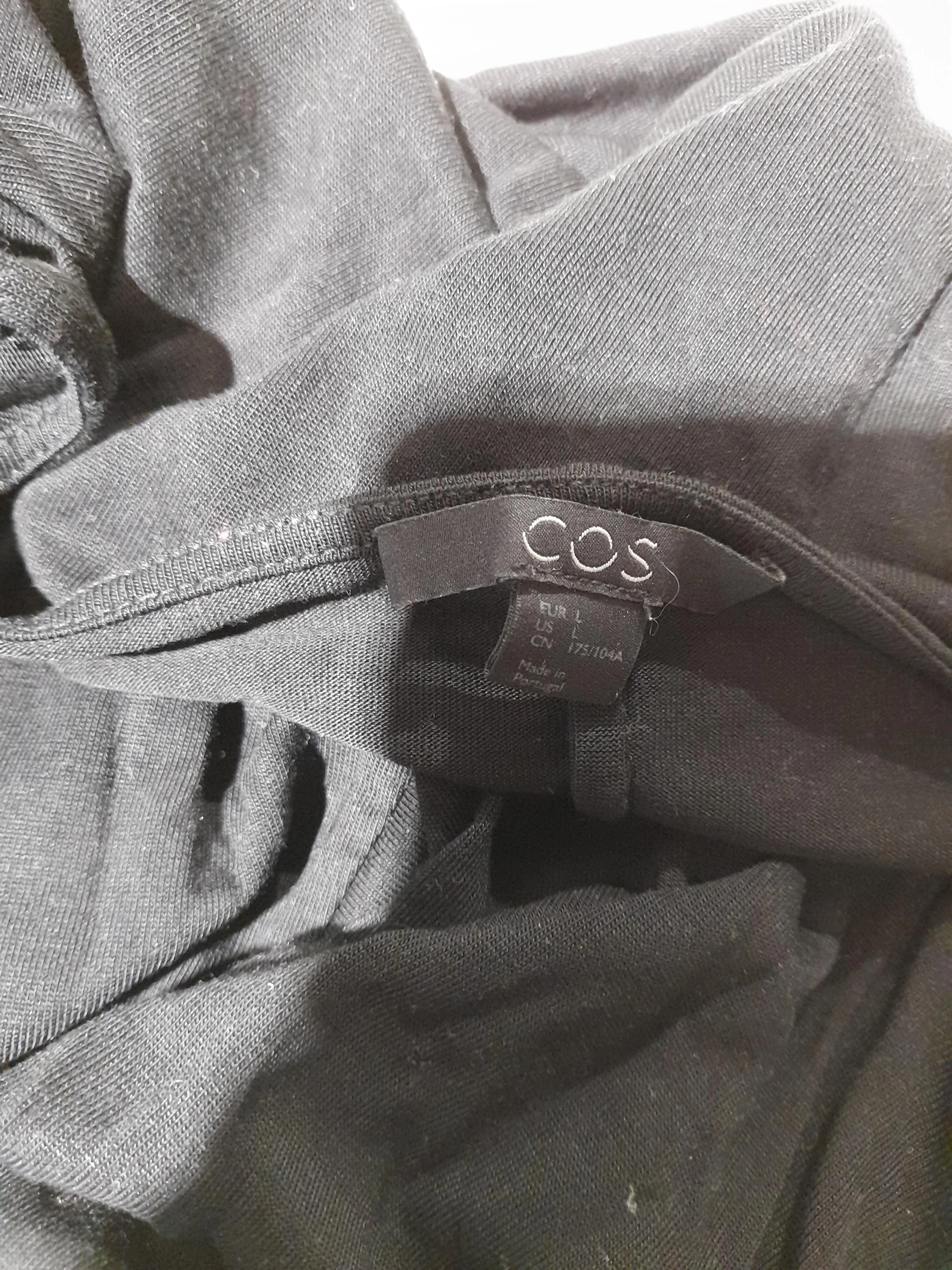 COS T-Shirt Mini Dress L in Black - Image 7