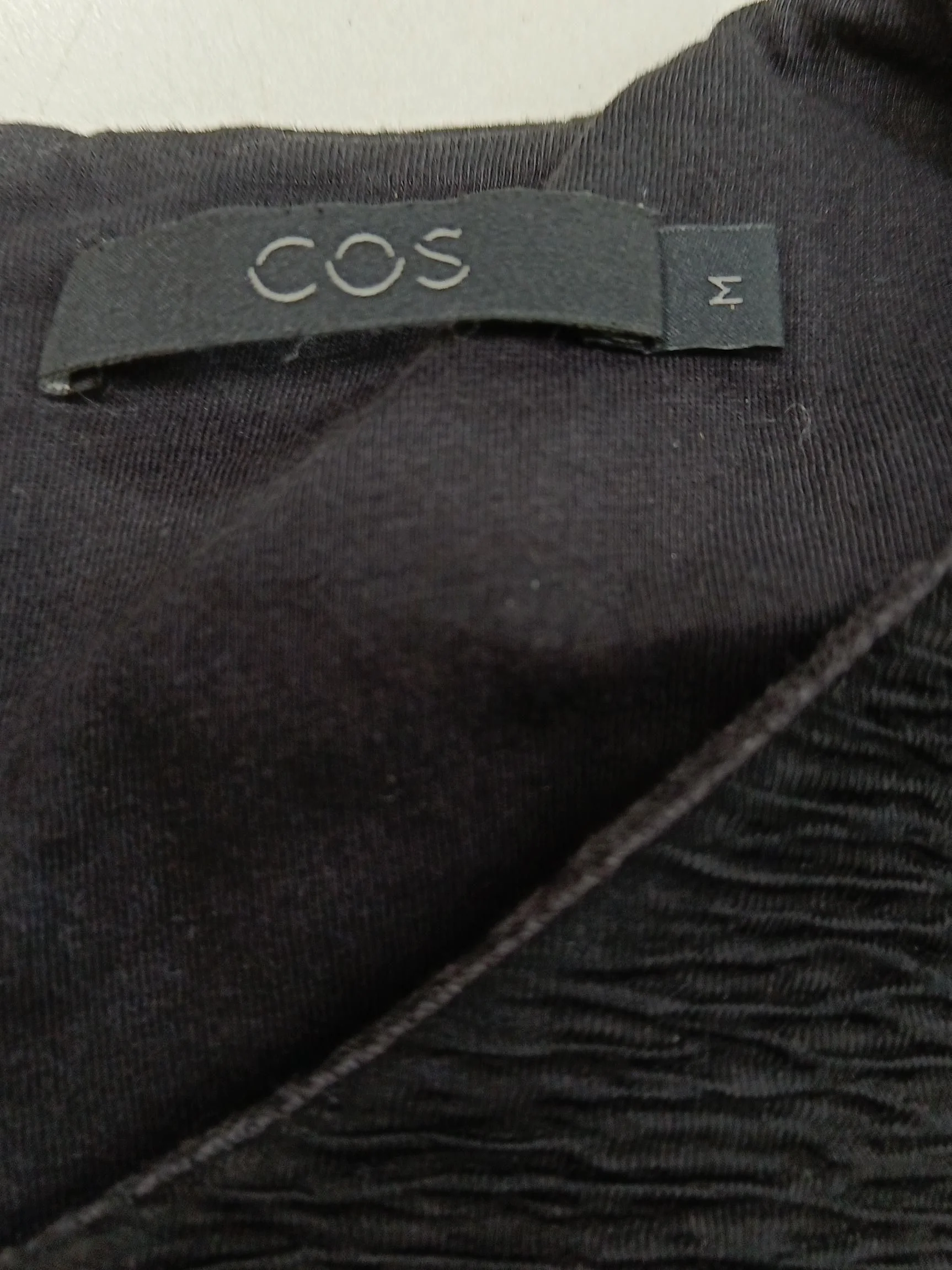 COS T-Shirt Mini Dress M in Black - Image 5