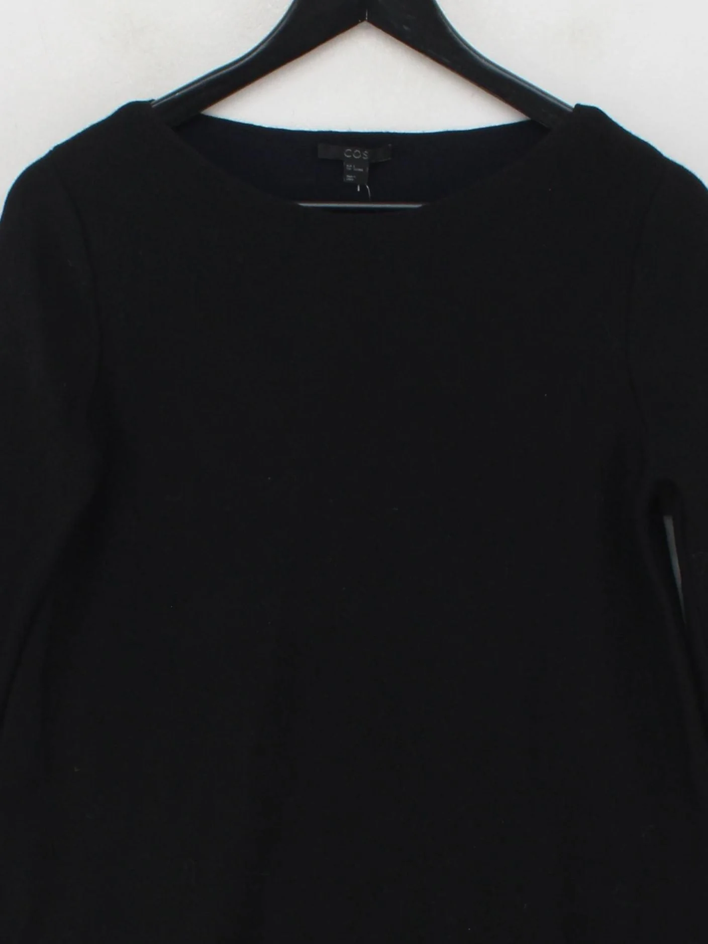 COS T-Shirt Mini Dress S in Black - Image 3