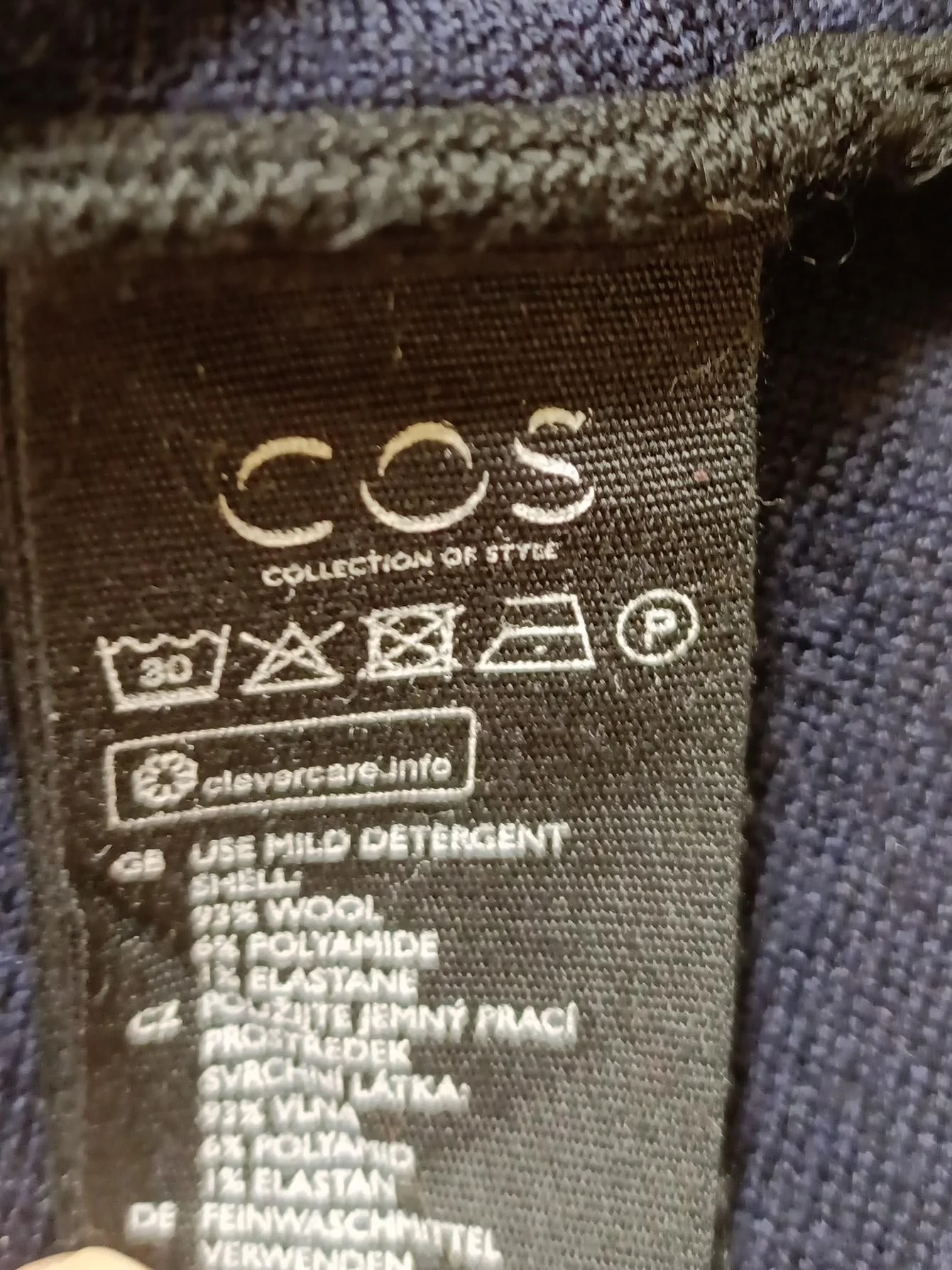 COS T-Shirt Mini Dress S in Black - Image 7