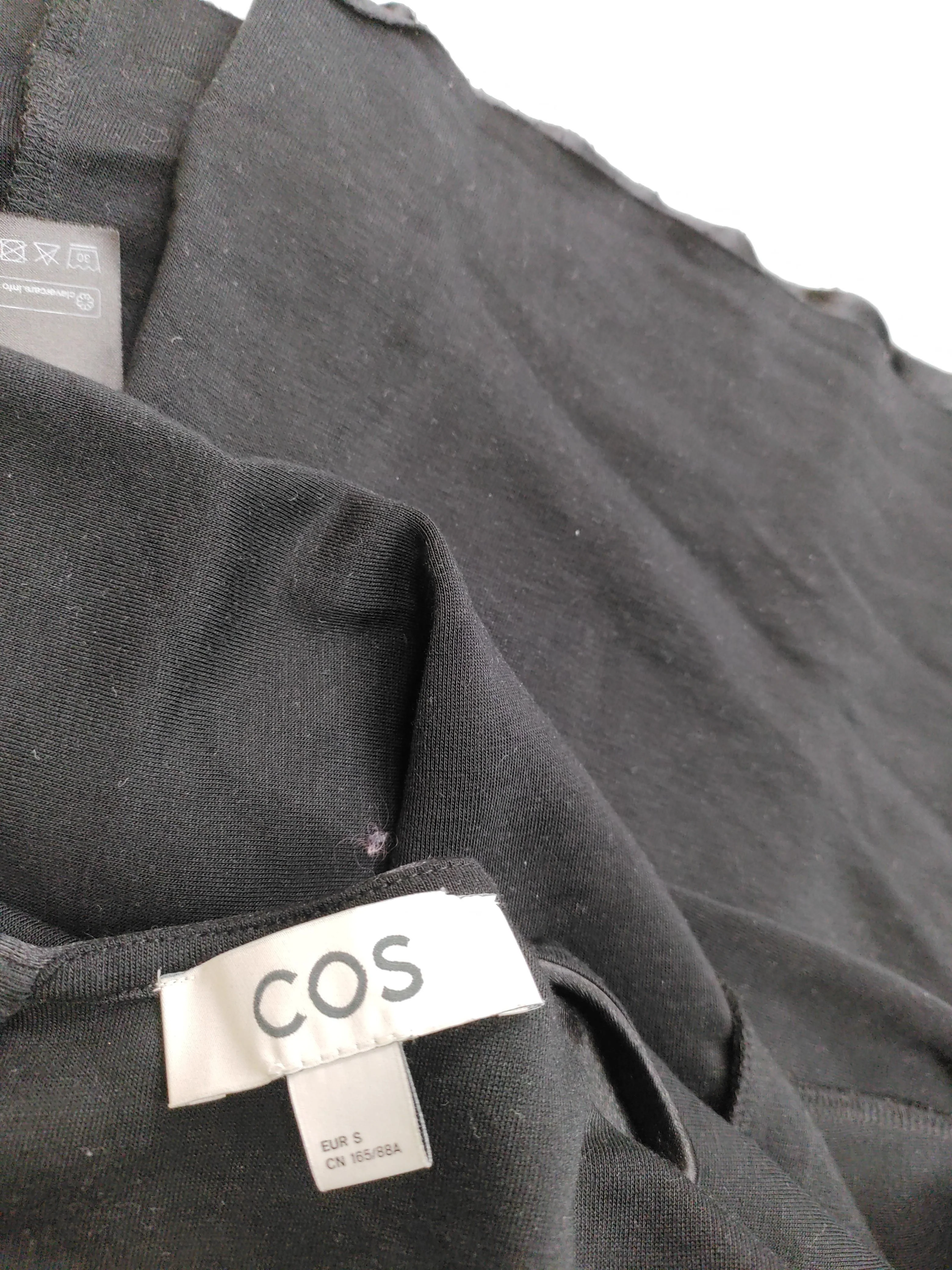 COS T-Shirt Mini Dress S in Black - Image 5