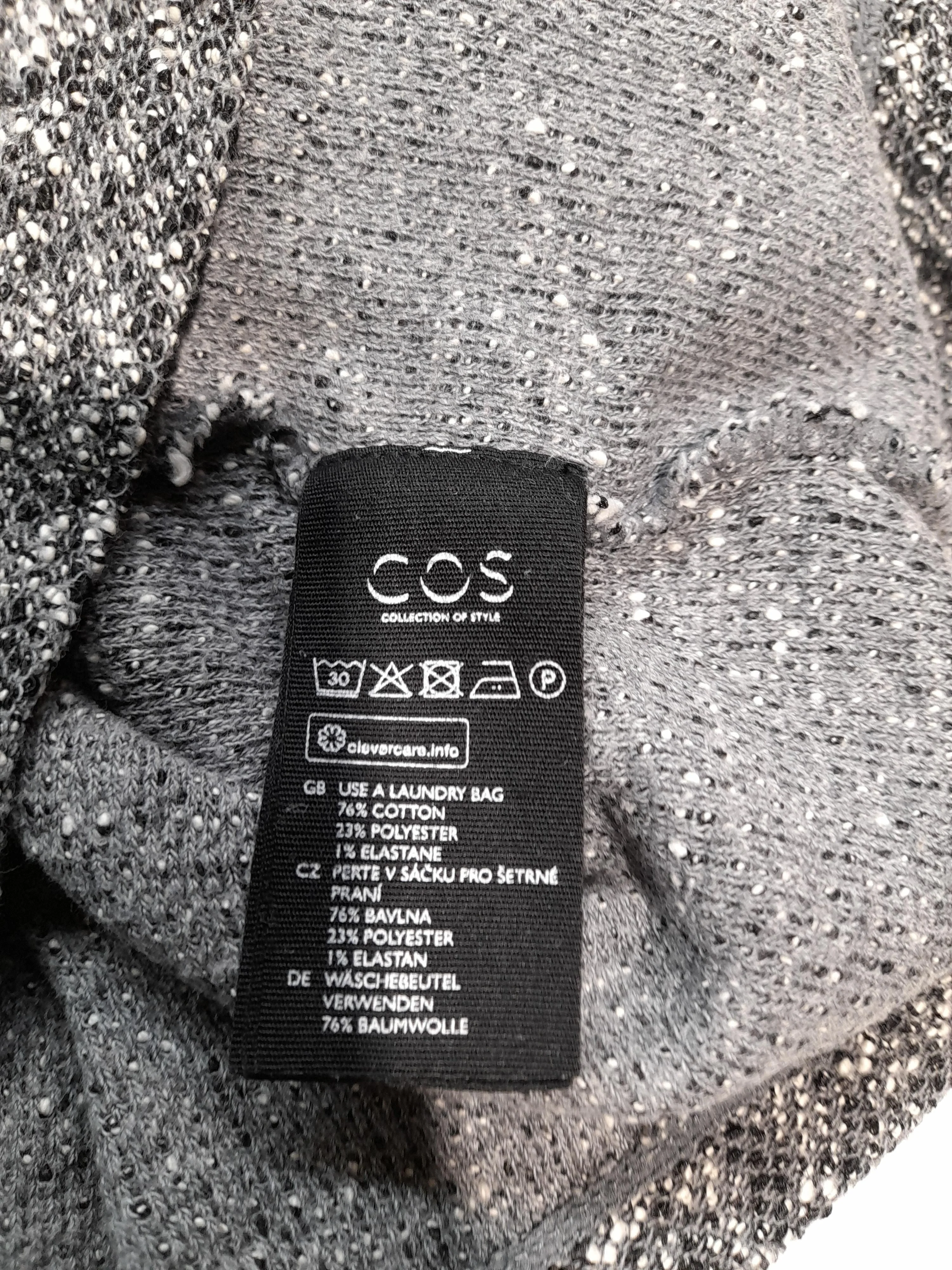 COS T-Shirt Mini Dress XS in Grey - Image 6