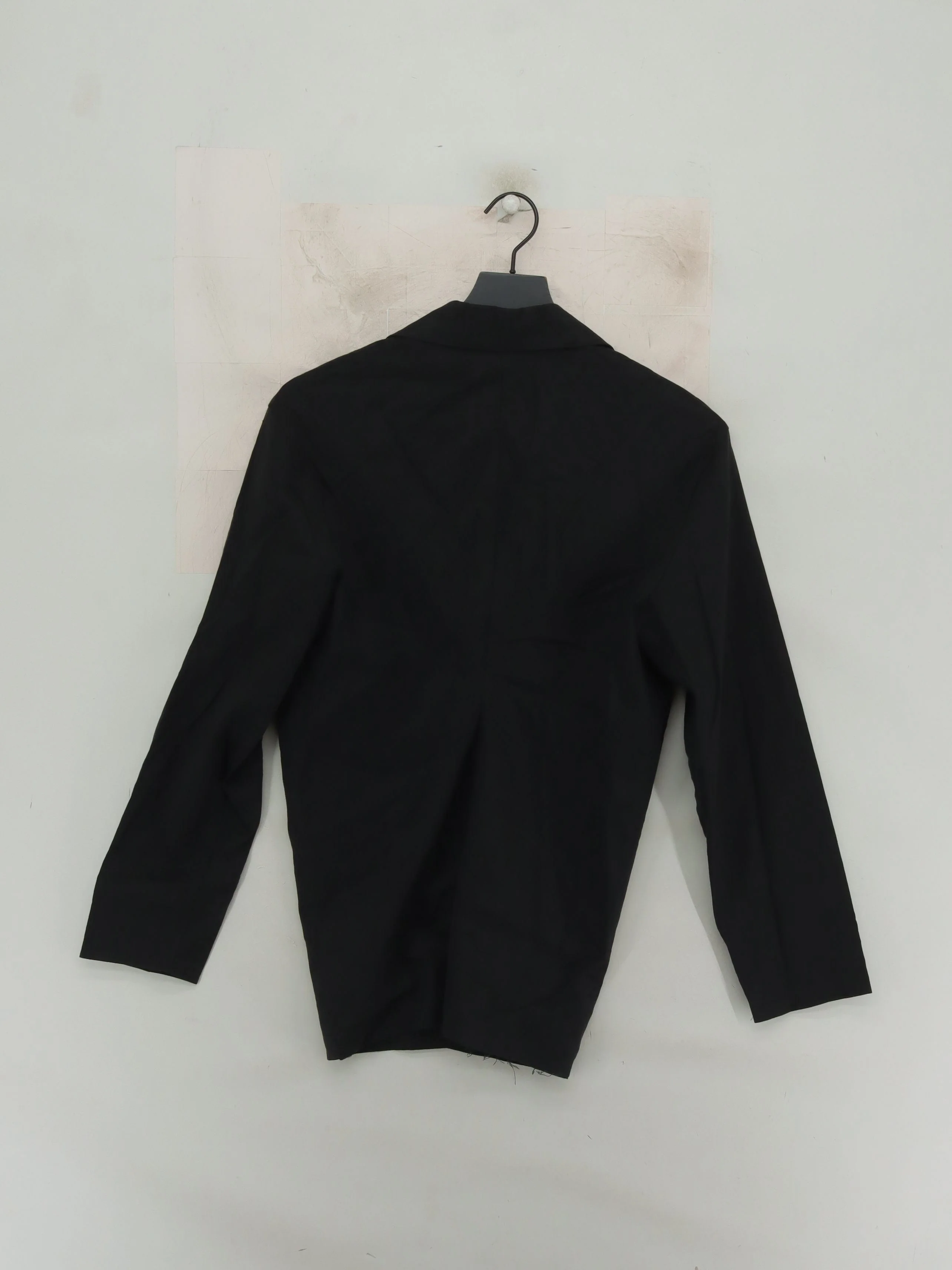 COS Women's Blazer UK 8 Black Viscose with Polyester, Elastane Overcoat - Image 2