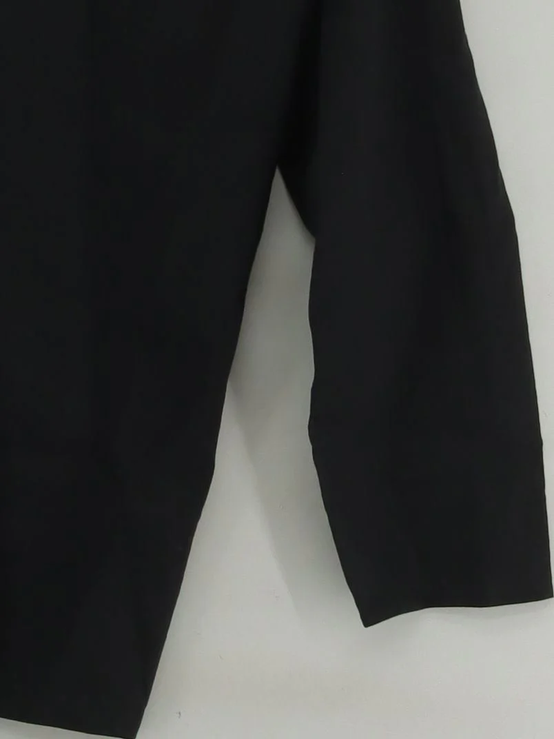COS Women's Blazer UK 8 Black Viscose with Polyester, Elastane Overcoat - Image 4