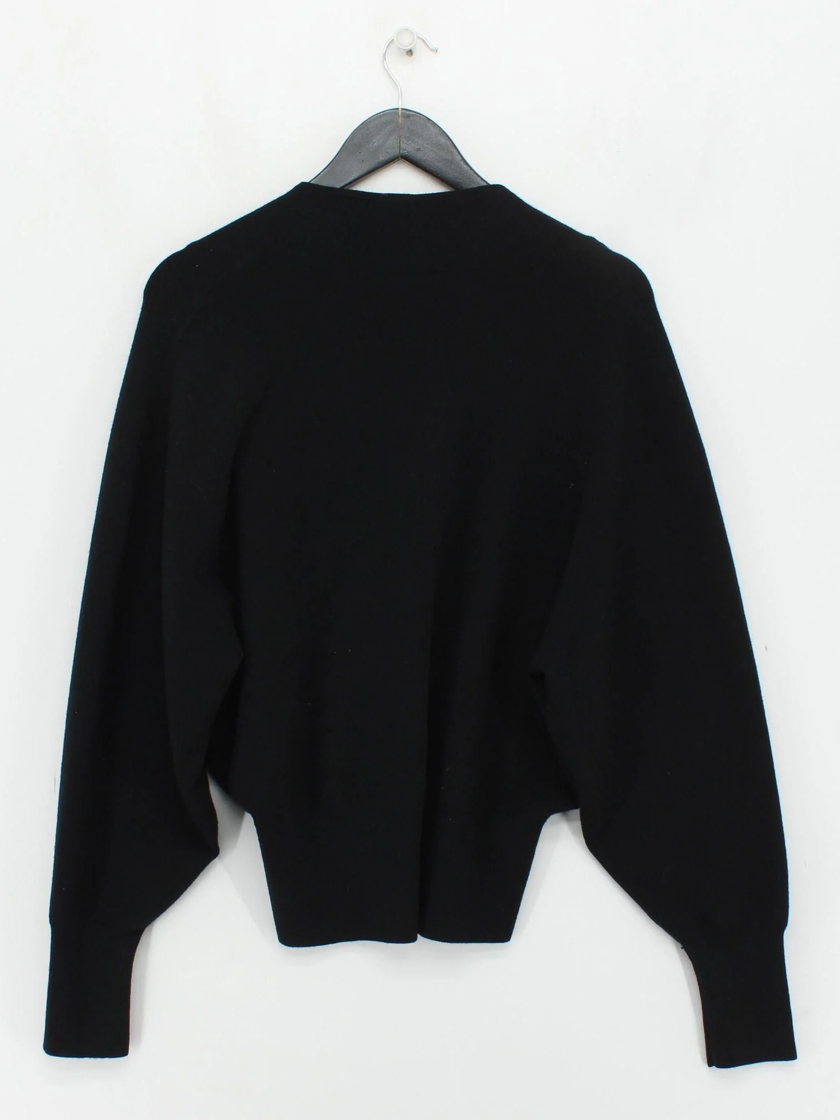 COS Women's Cardigan L Black Wool - Image 2
