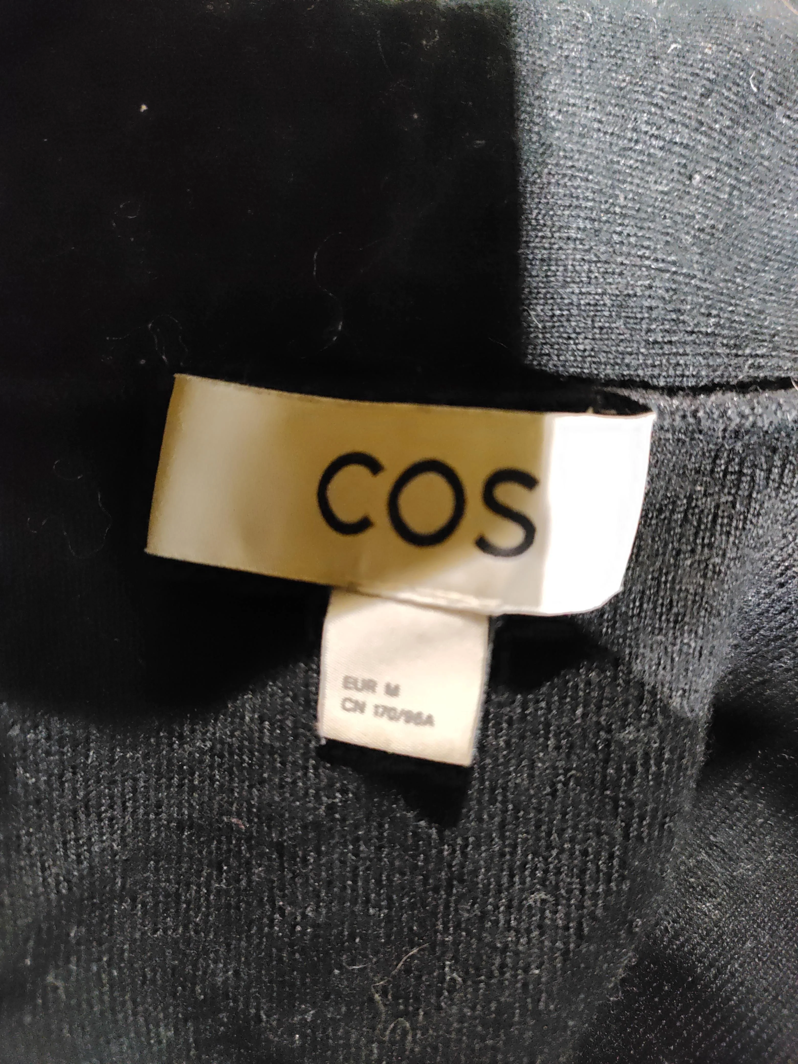 COS Women's Cardigan M Black Polyamide with Elastane V-Neck Cardigan - Image 6