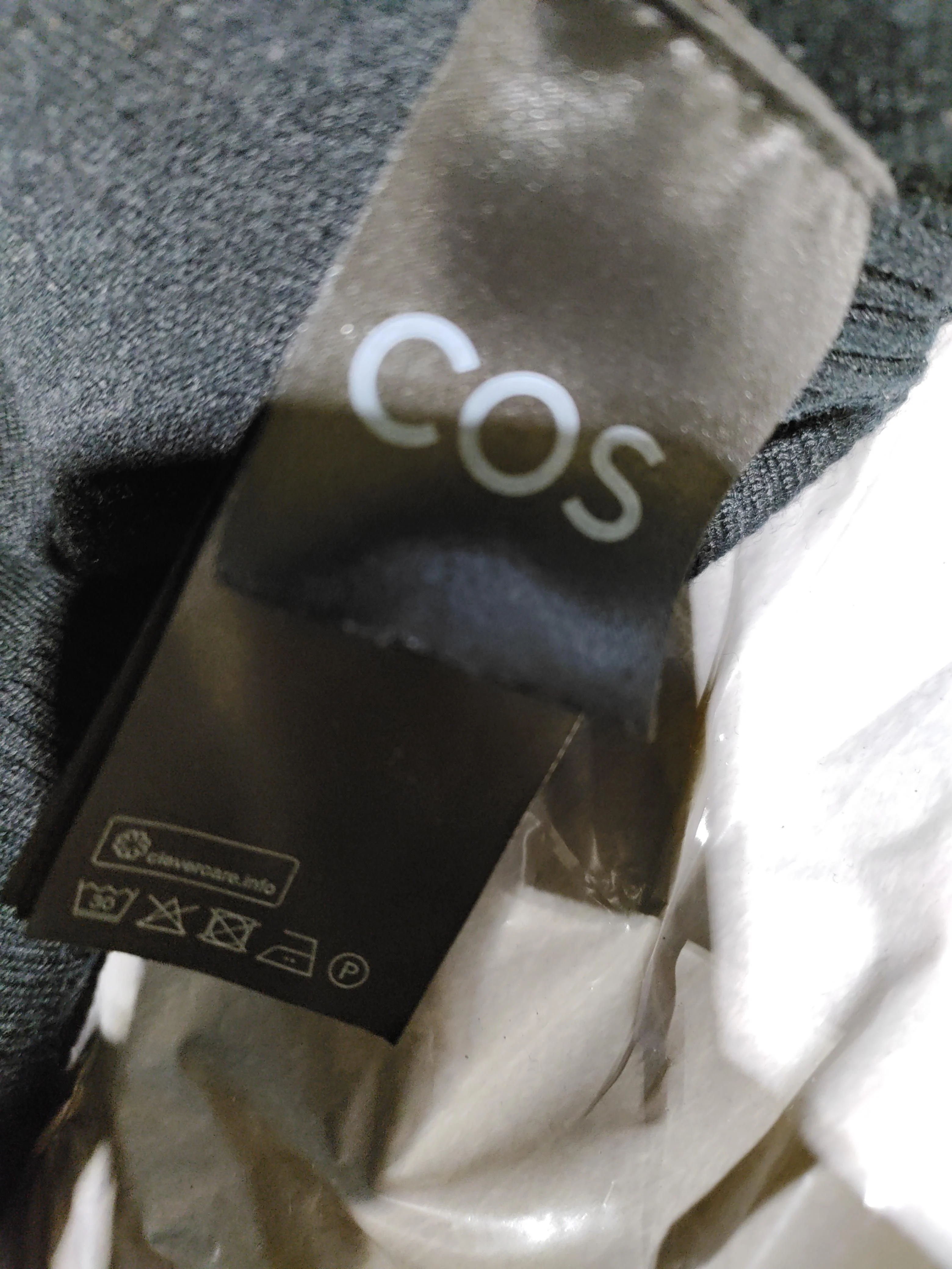 COS Women's Cardigan M Black Polyamide with Elastane V-Neck Cardigan - Image 7