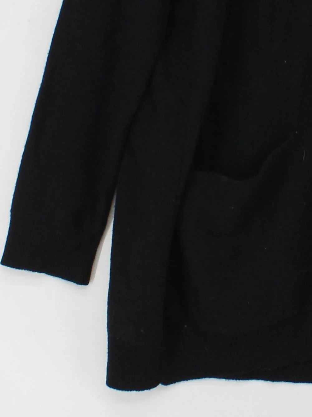 COS Women's Cardigan S Black 100% Wool V-Neck Cardigan - Image 4