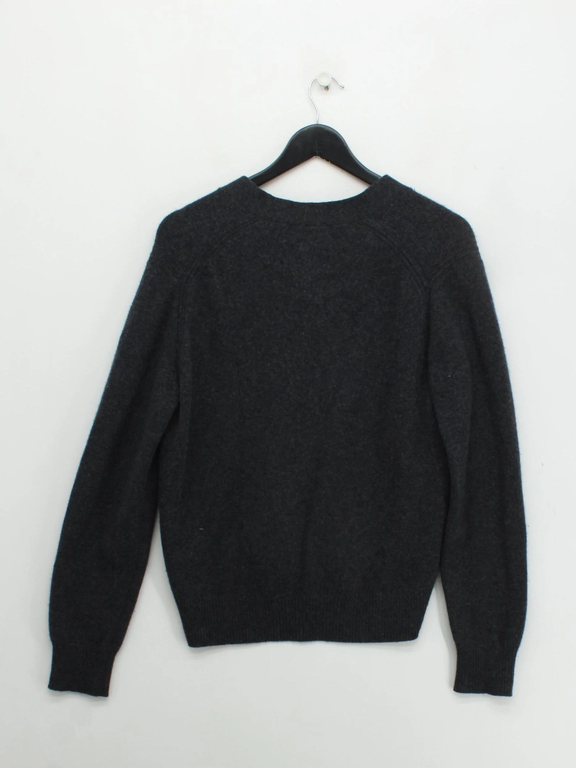 COS Women's Cardigan XS Grey 100% Cashmere V-Neck Cardigan - Image 2