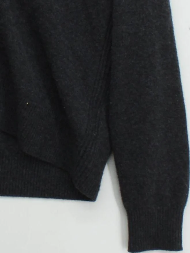 COS Women's Cardigan XS Grey 100% Cashmere V-Neck Cardigan - Image 4