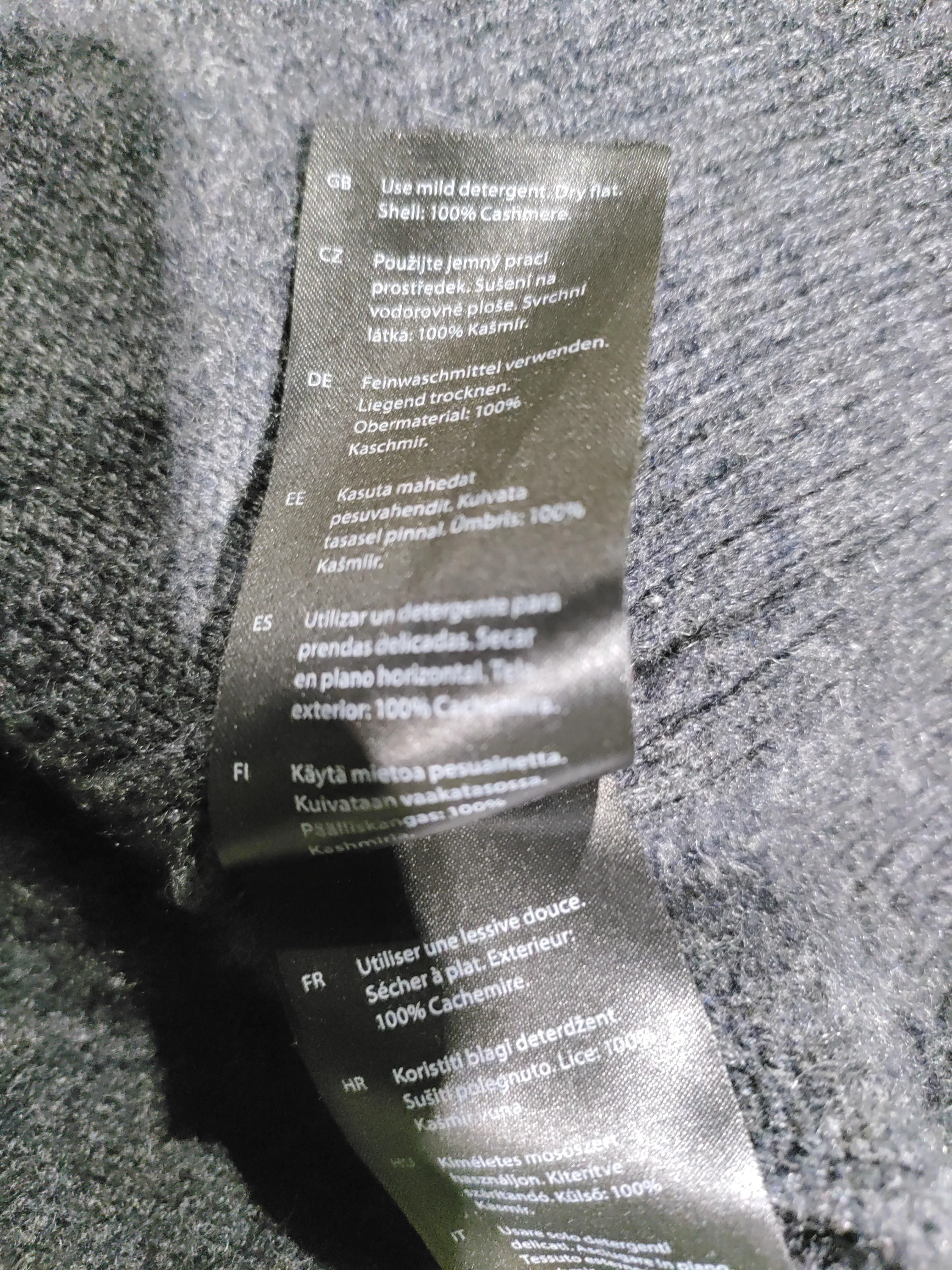 COS Women's Cardigan XS Grey 100% Cashmere V-Neck Cardigan - Image 6