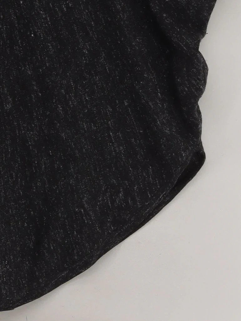 COS Women's Coat S Grey Wool with Linen Overcoat - Image 4
