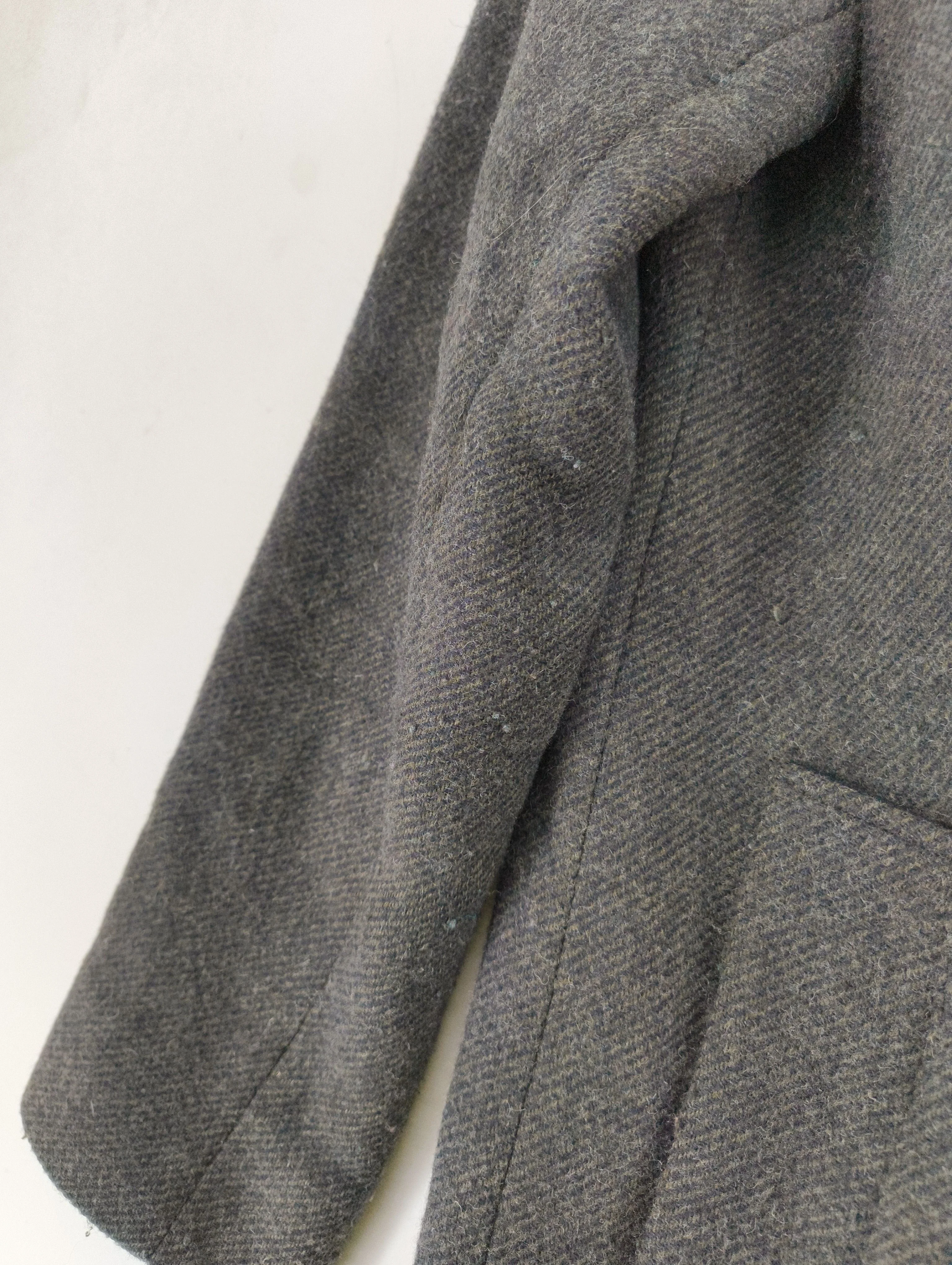 COS Women's Coat UK 8 Grey Wool with Polyamide, Other, Cotton, Viscose Overcoat - Image 5