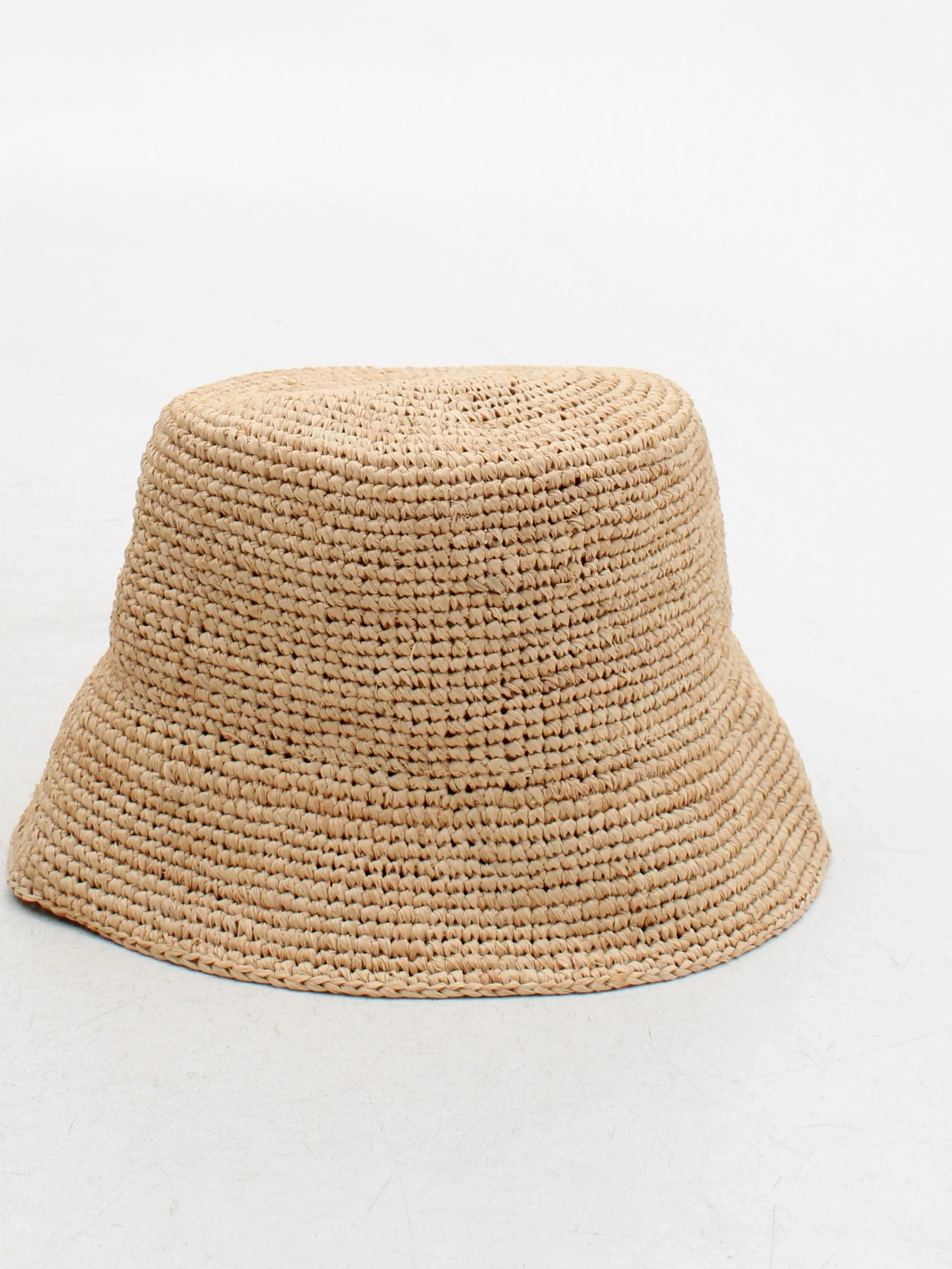 COS Women's Hat M Tan 100% Other Bucket Hat - Image 2