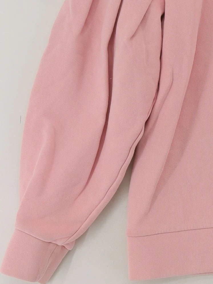 COS Women's Hoodie S Pink 100% Cotton Pullover - Image 4