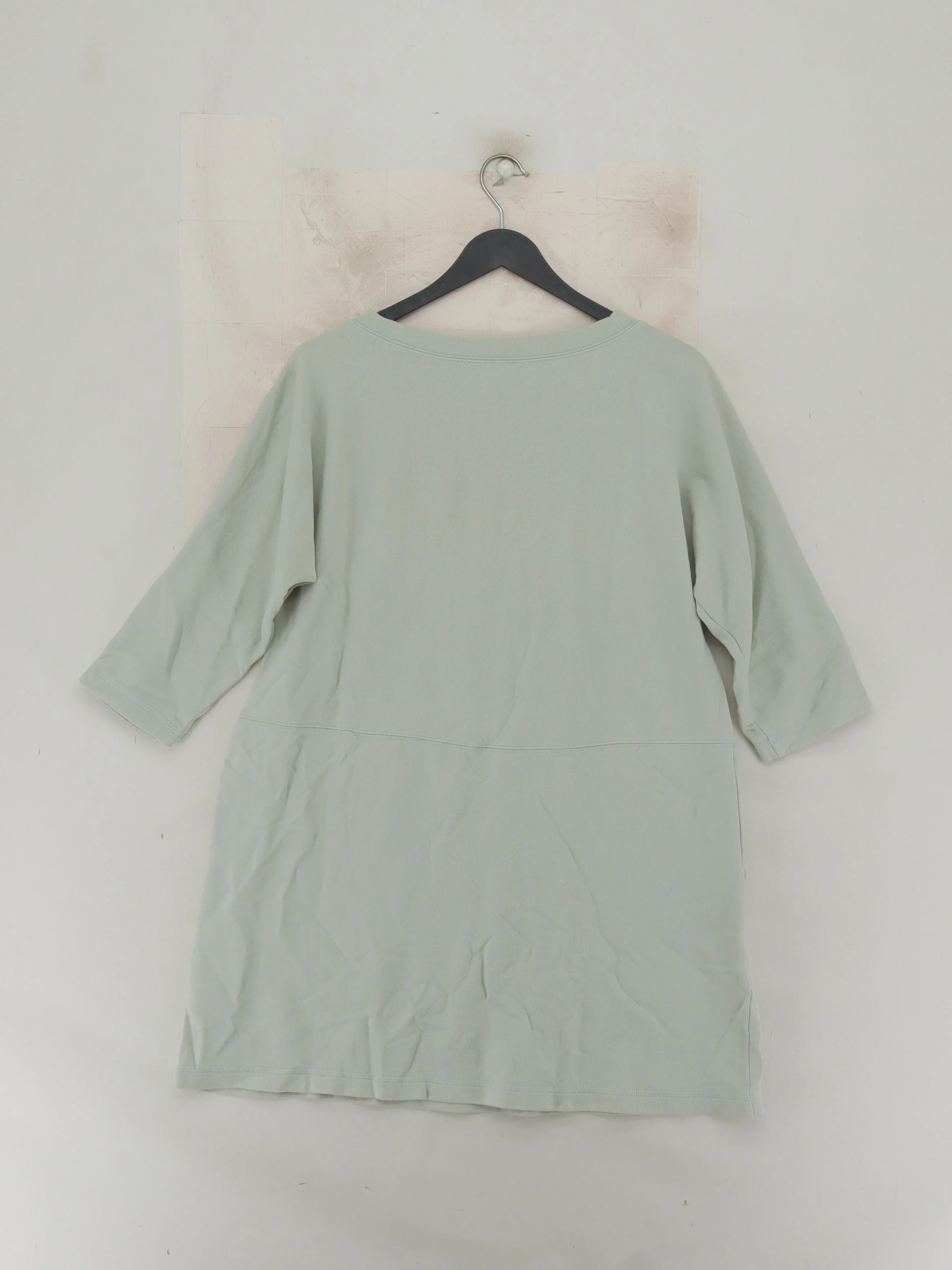 COS Women's Hoodie XS Green 100% Cotton Pullover - Image 2