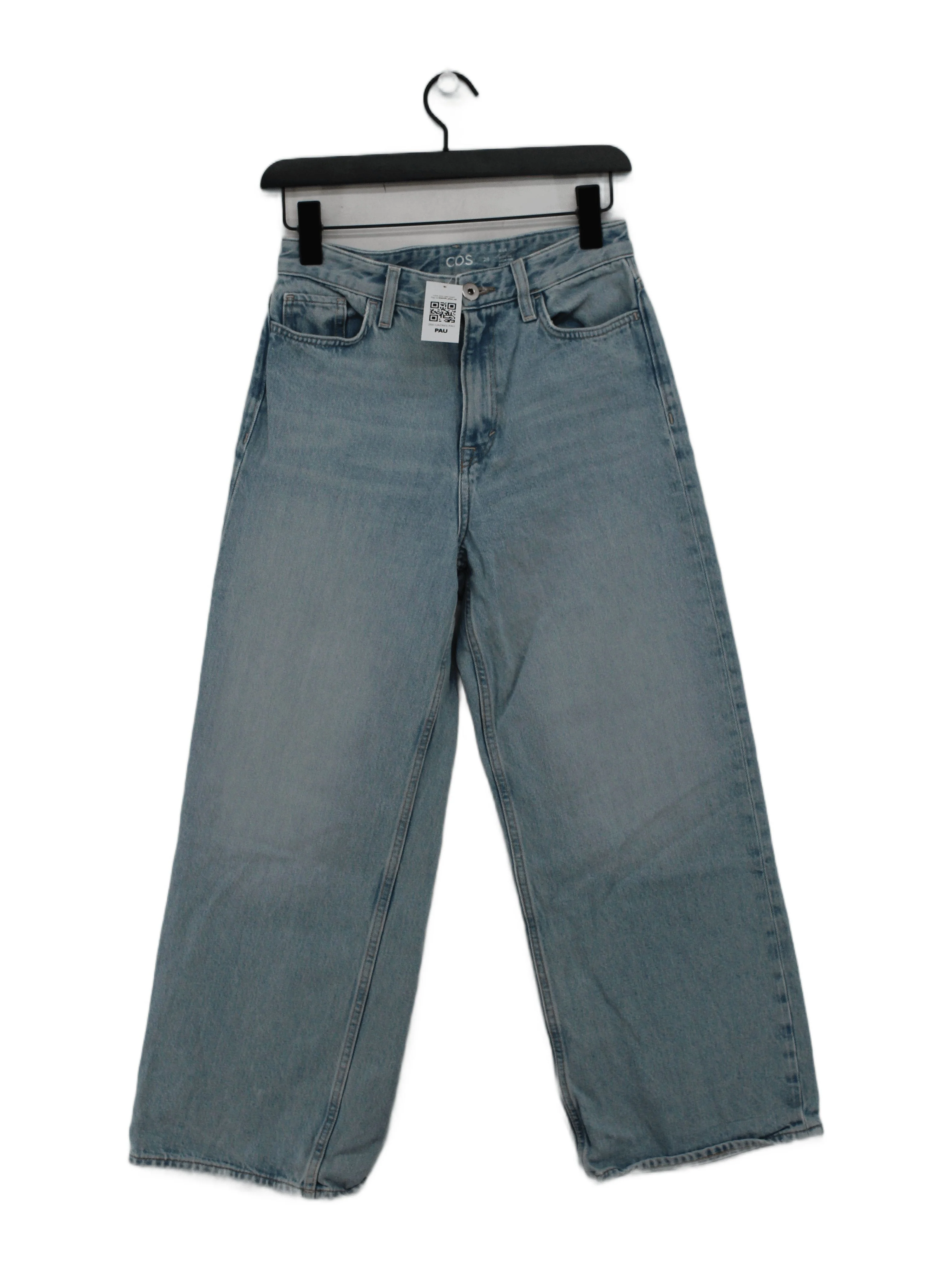 COS Women's Jeans W 26 in Blue 100% Cotton Wide-Leg