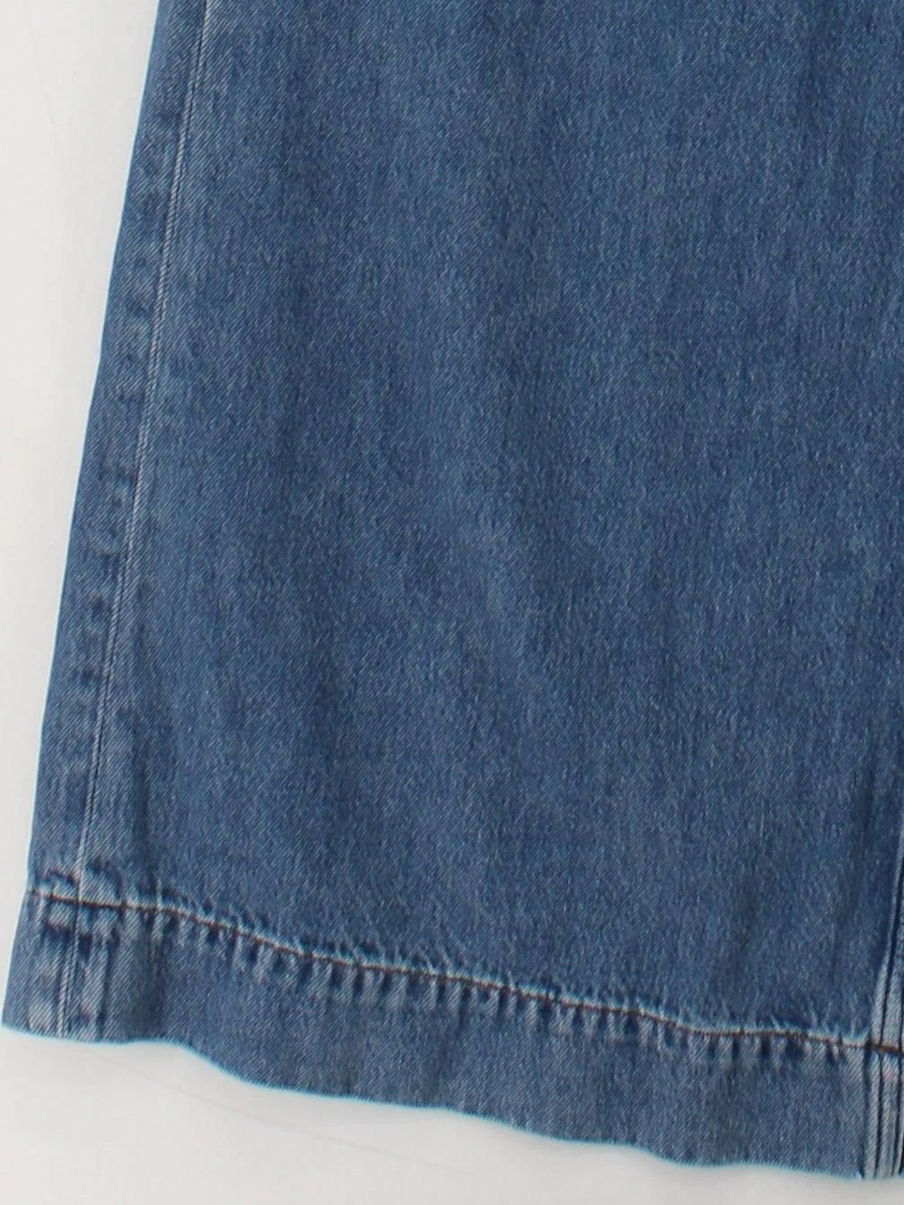 COS Women's Jeans W 40 in Blue Cotton with Lyocell Modal Wide-Leg - Image 4