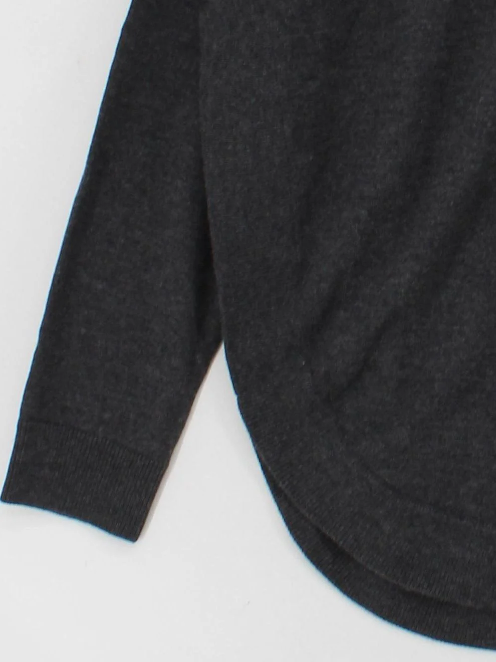 COS Women's Jumper L Grey Wool with Cashmere High Neck Pullover - Image 4