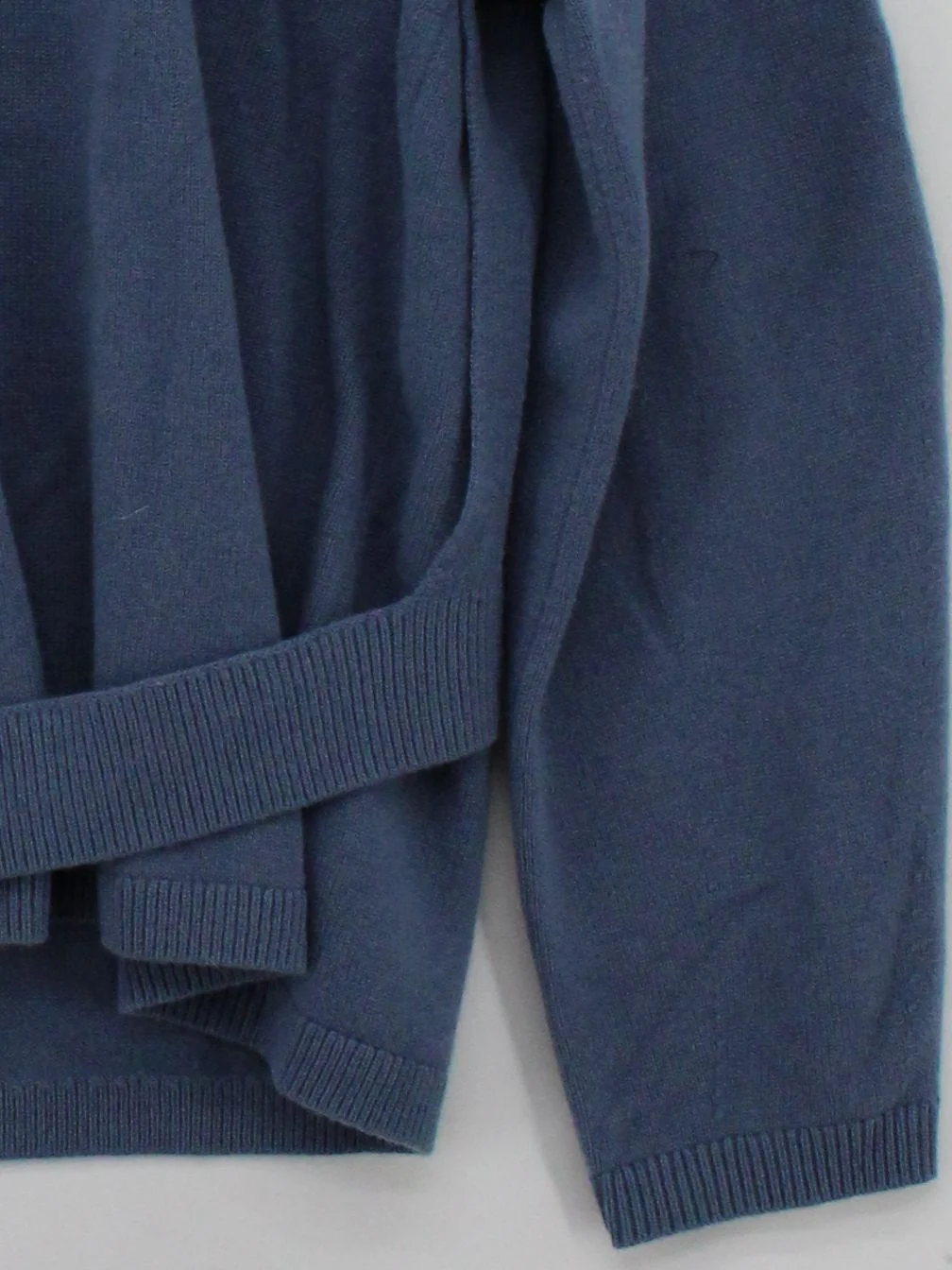 COS Women's Jumper M Blue 100% Wool Crew Neck Pullover - Image 4