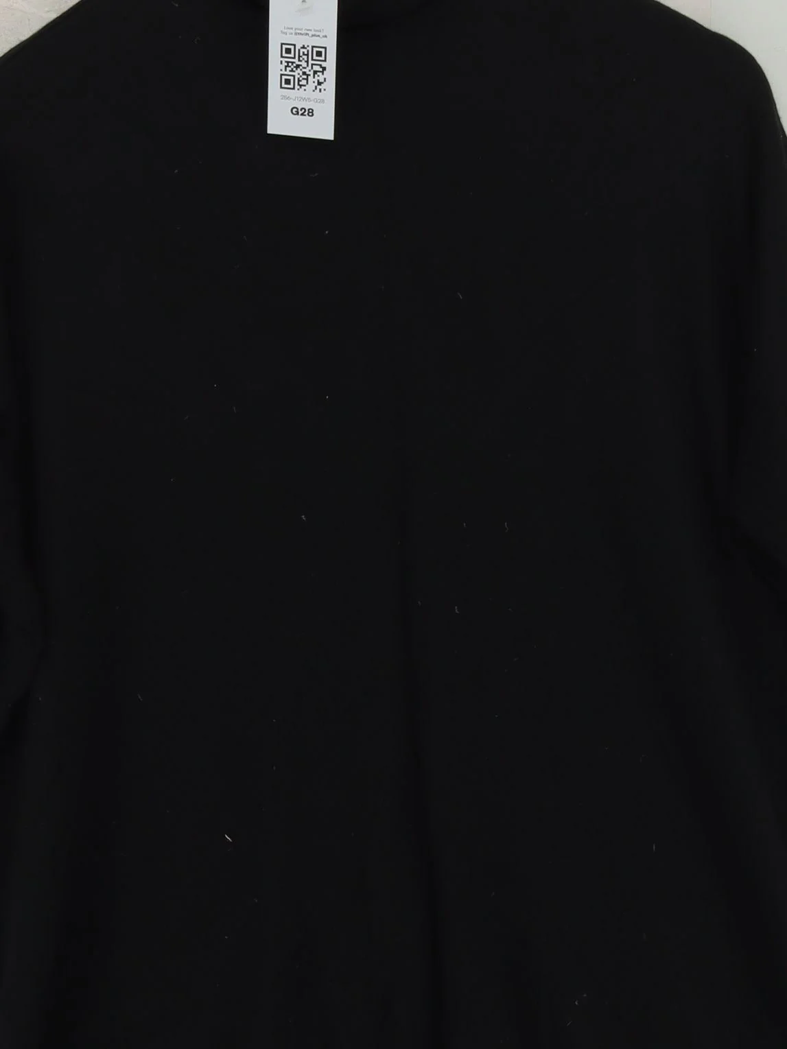COS Women's Jumper S Black 100% Wool Roll Neck Pullover - Image 3