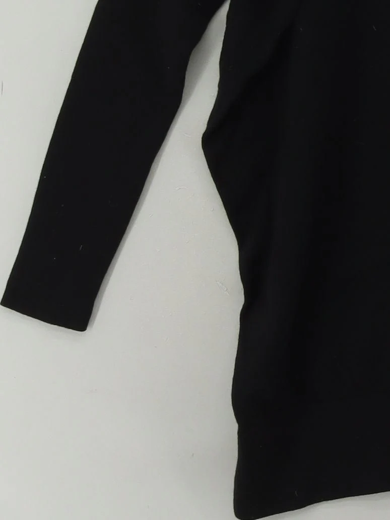 COS Women's Jumper S Black 100% Wool Roll Neck Pullover - Image 4