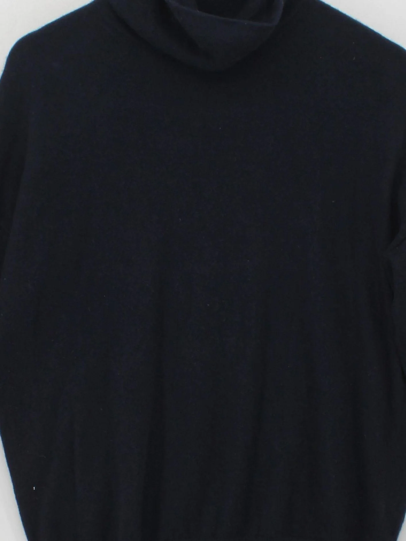 COS Women's Jumper S Blue 100% Cashmere Roll Neck Pullover - Image 3