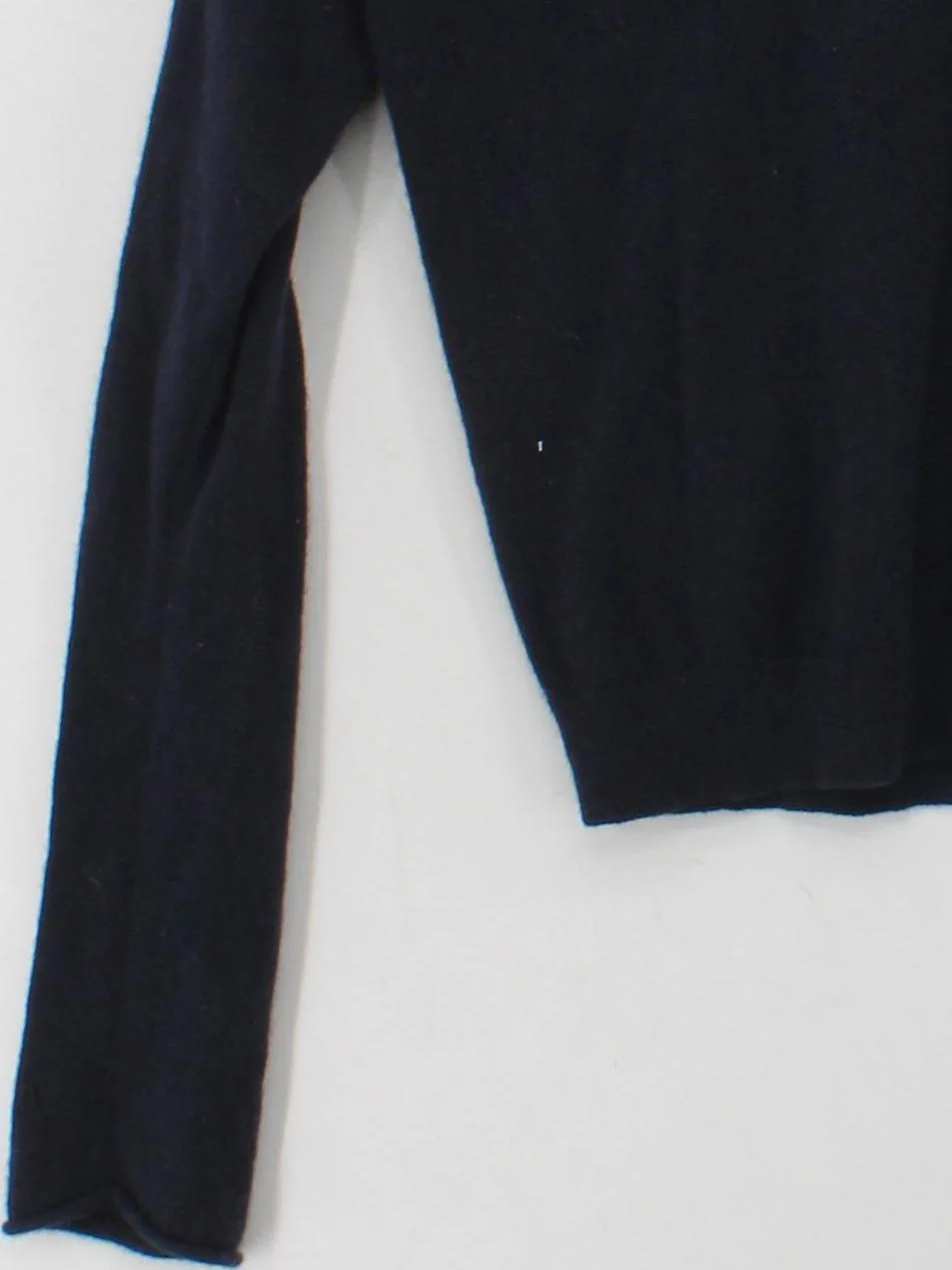 COS Women's Jumper S Blue 100% Cashmere Roll Neck Pullover - Image 4