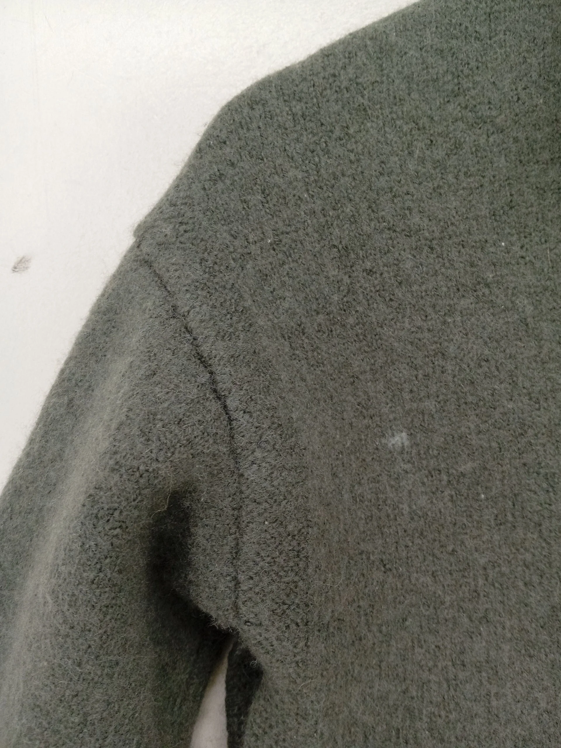 COS Women's Jumper S Green 100% Wool V-Neck Pullover - Image 5