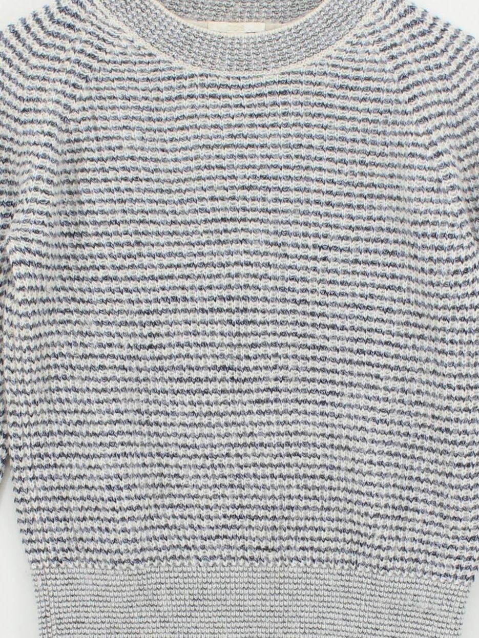 COS Women's Jumper S Grey Cotton with Polyamide, Wool, Elastane Pullover - Image 3