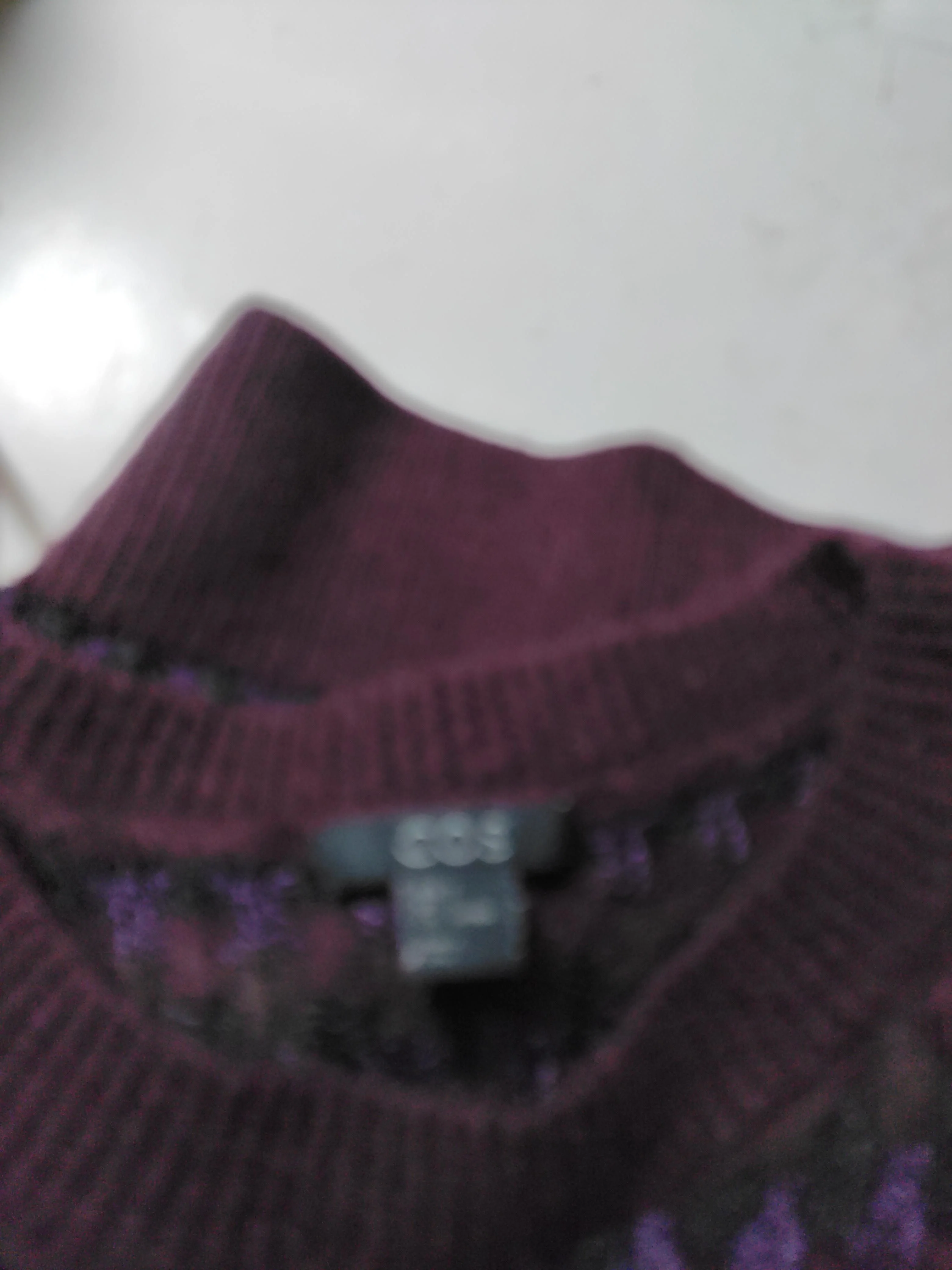 COS Women's Jumper S Multi Geometric Wool with Viscose Round Neck Pullover - Image 5