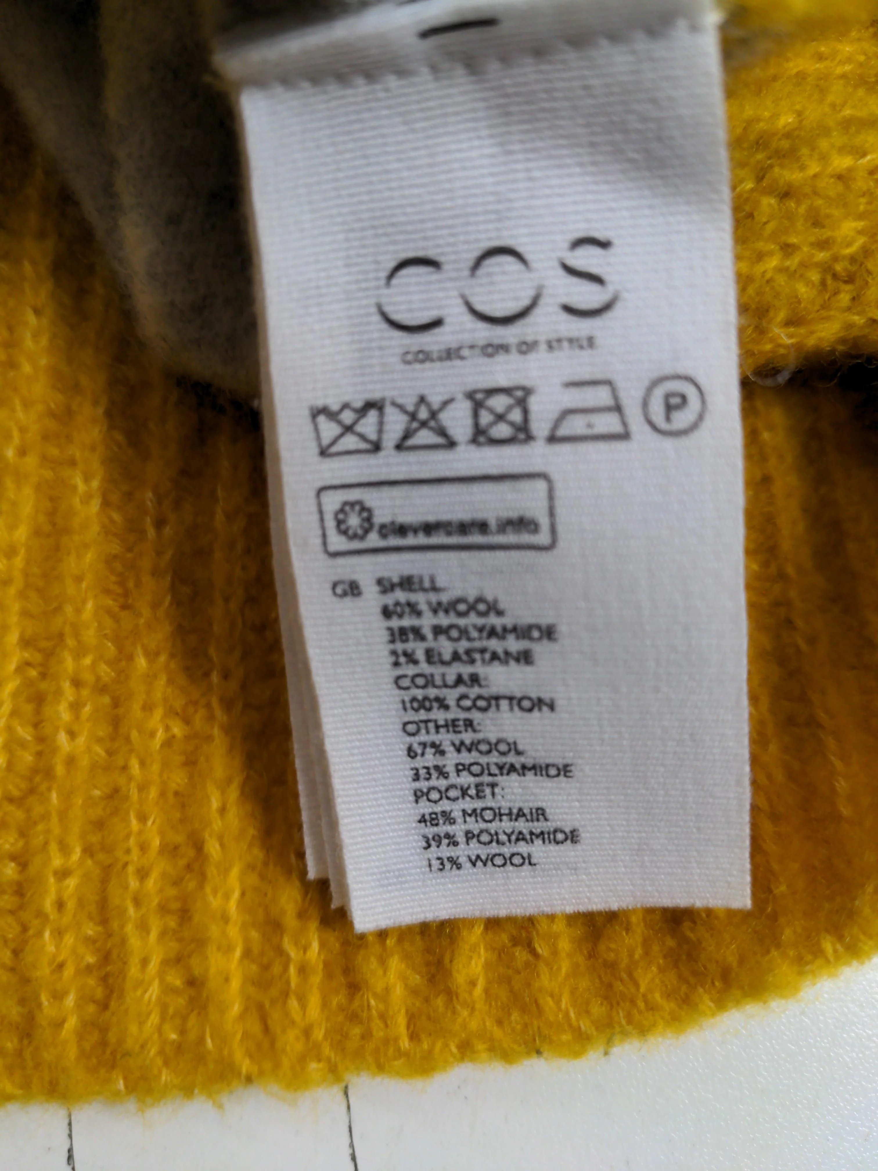 COS Women's Jumper XS Multi Wool - Image 7