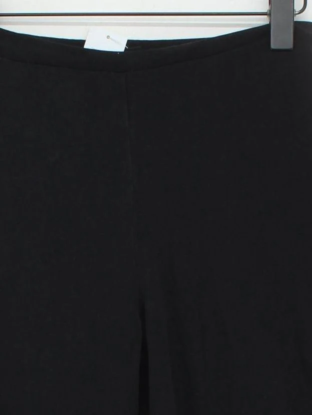 COS Women's Leggings S Black Cotton with Elastane Full length - Image 3