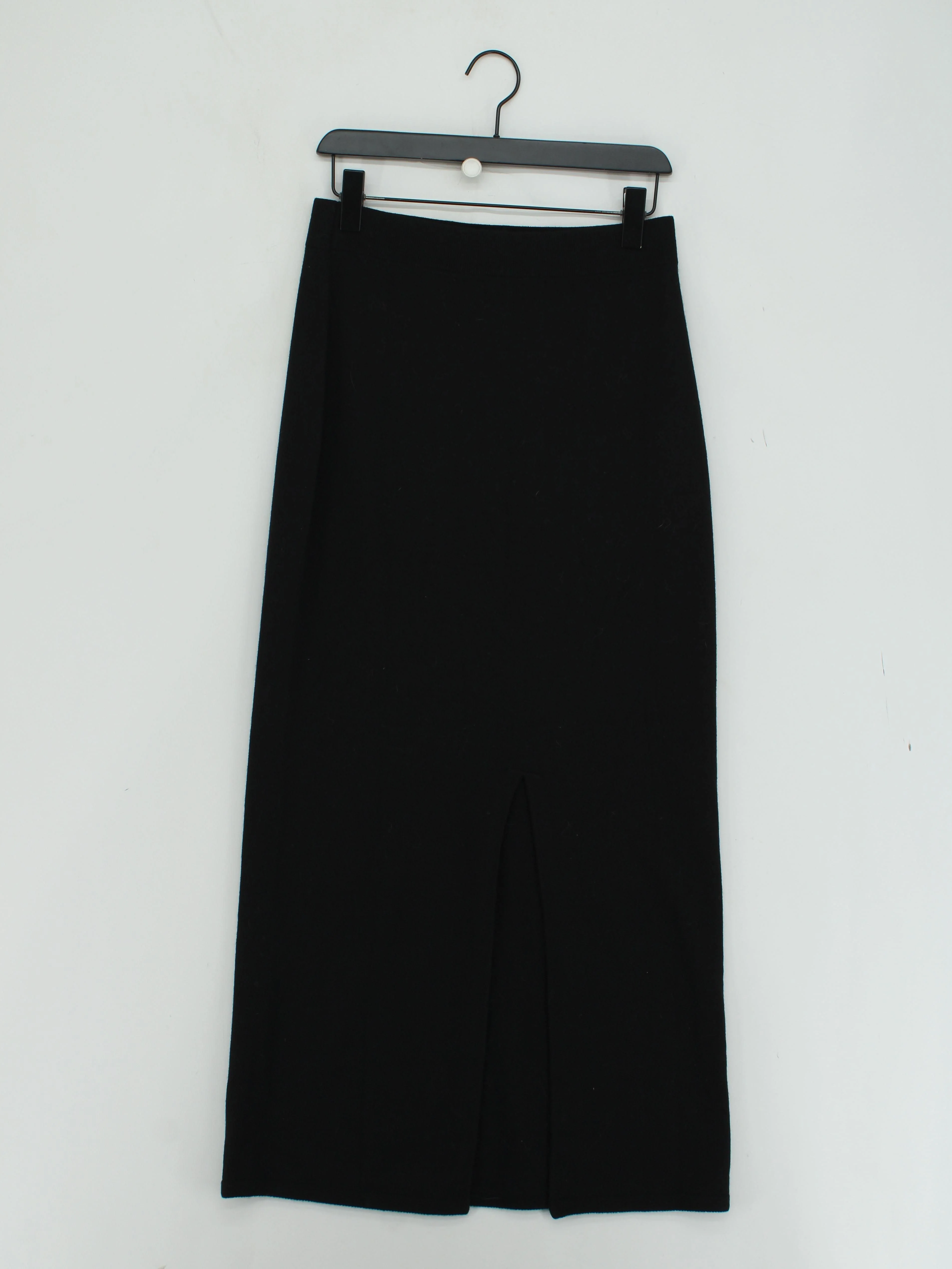 COS Women's Maxi Skirt S Black 100% Wool Long Maxi - Image 2