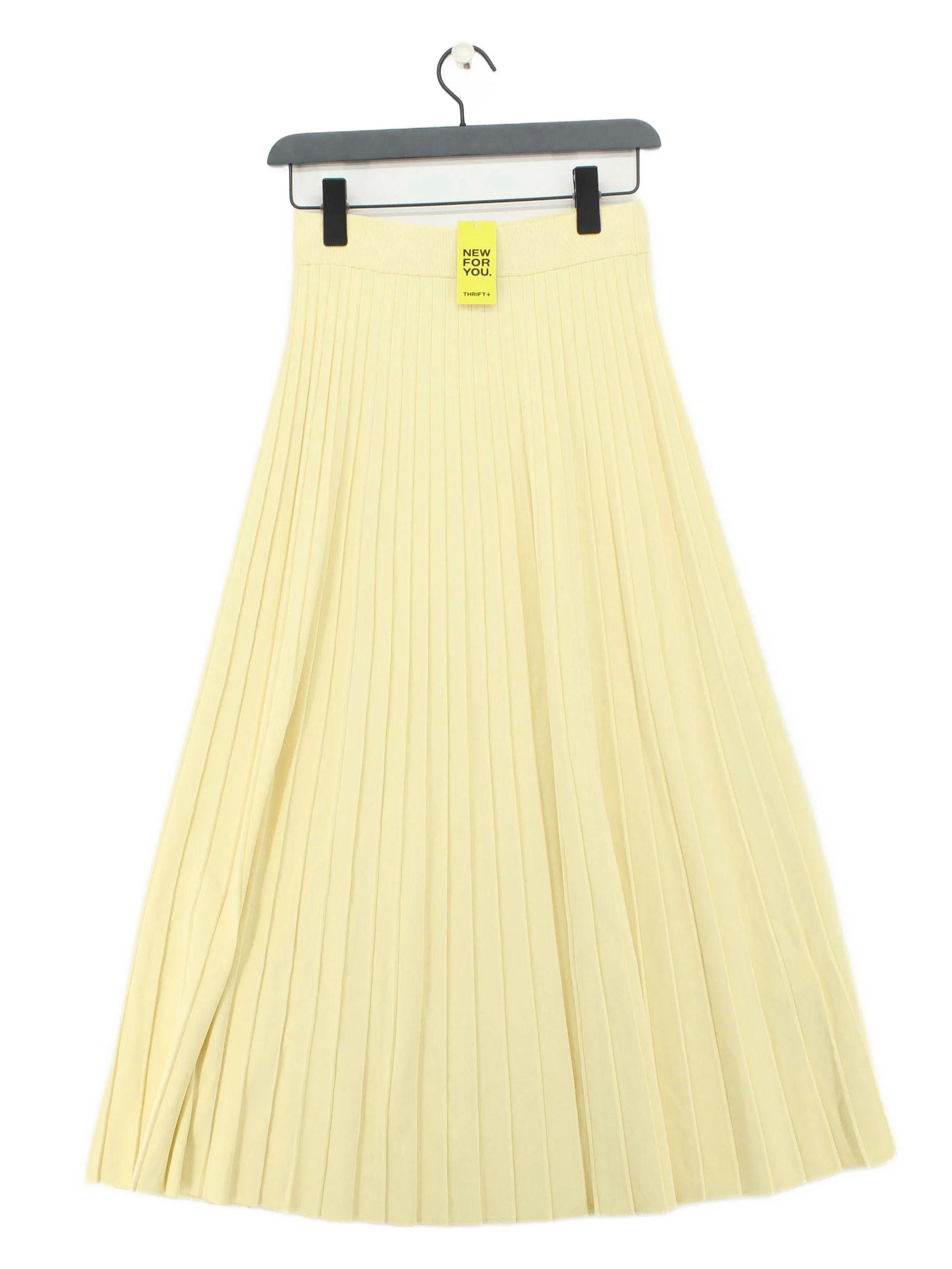 COS Women's Maxi Skirt S Yellow 100% Other Long Maxi
