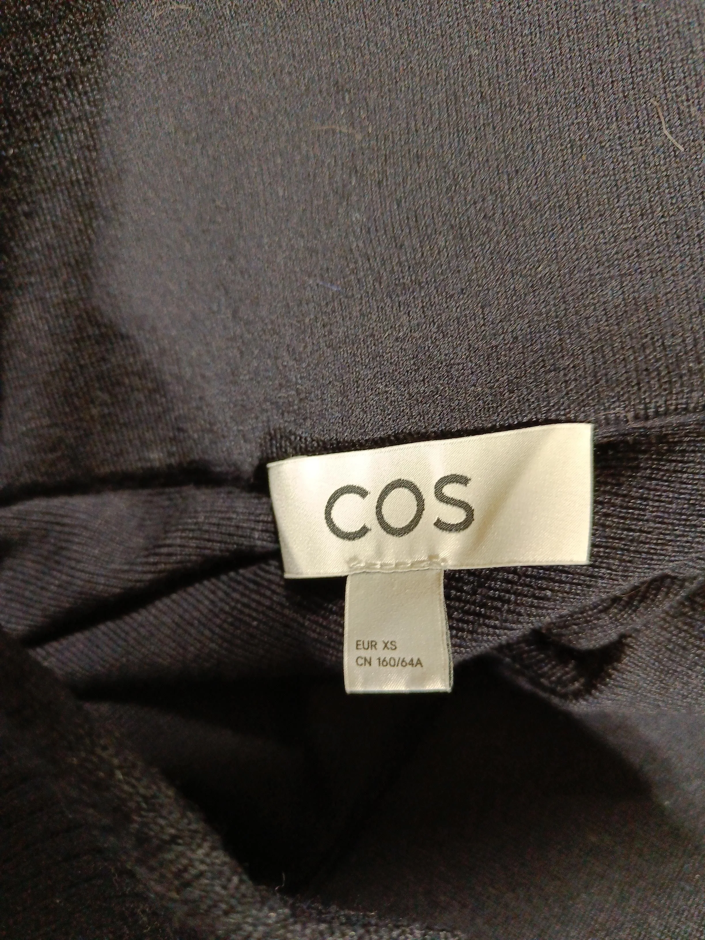 COS Women's Maxi Skirt XS Blue Wool with Lyocell Modal, Polyamide, Elastane Maxi - Image 5