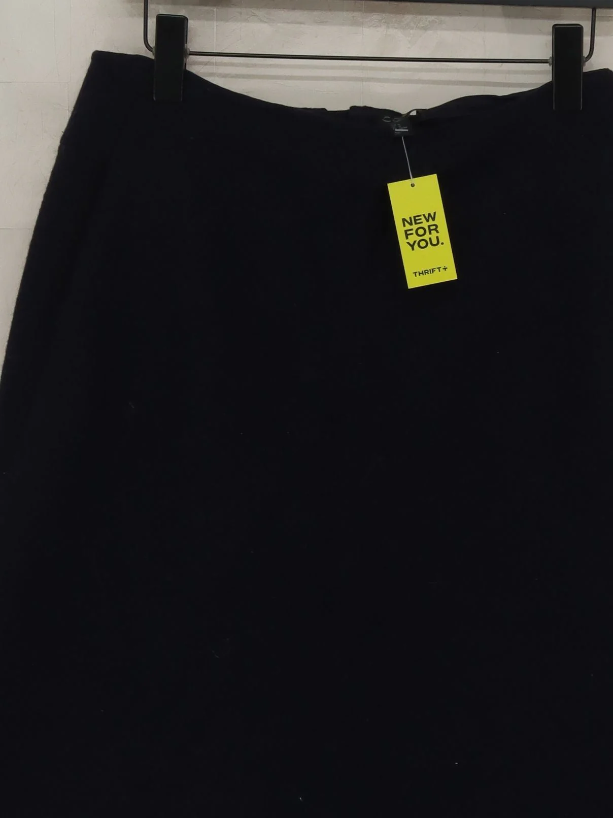 COS Women's Midi Skirt UK 12 Black 100% Wool Midi A-Line - Image 3