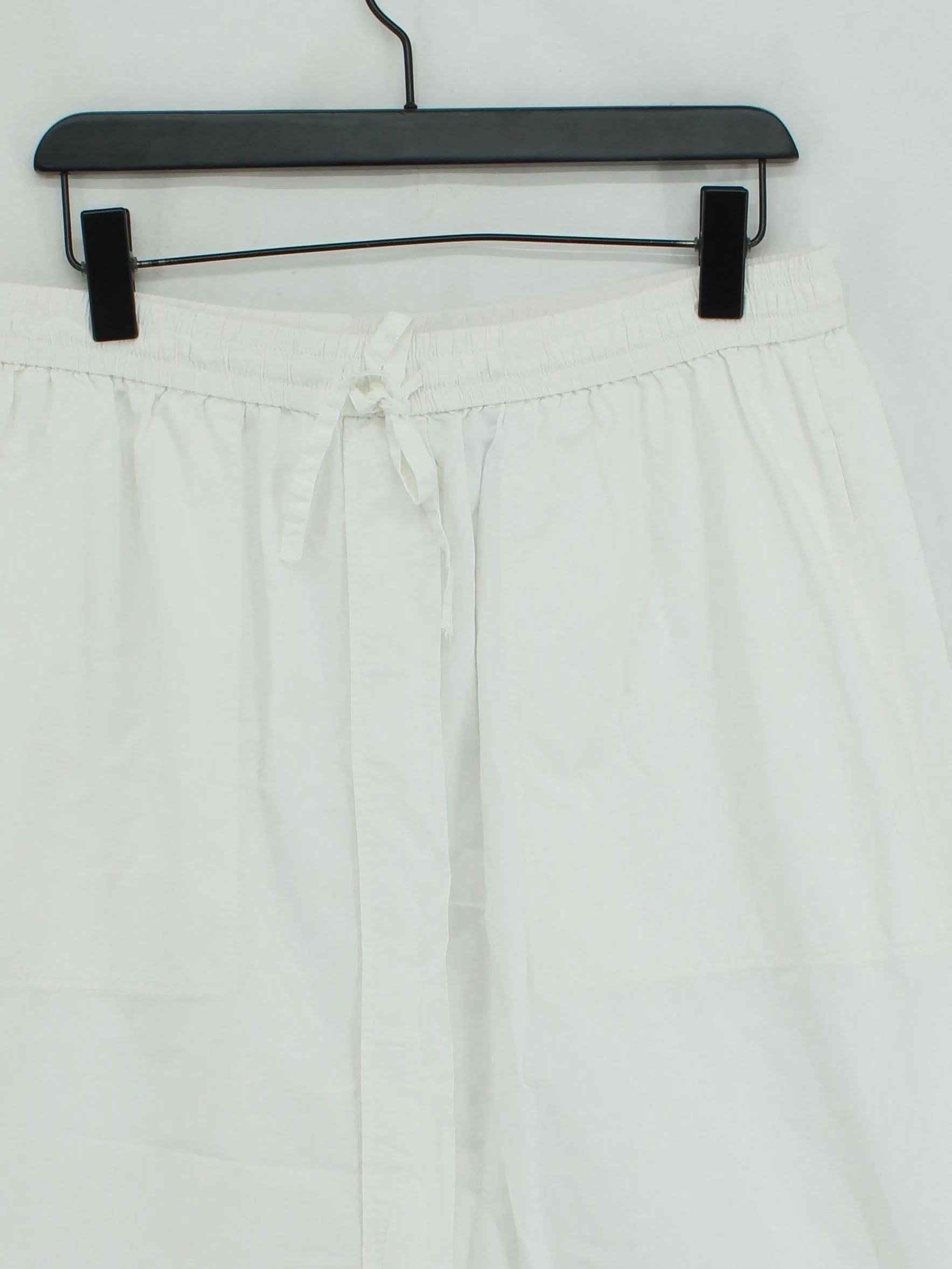 COS Women's Midi Skirt UK 14 White 100% Cotton Midi A-Line - Image 3