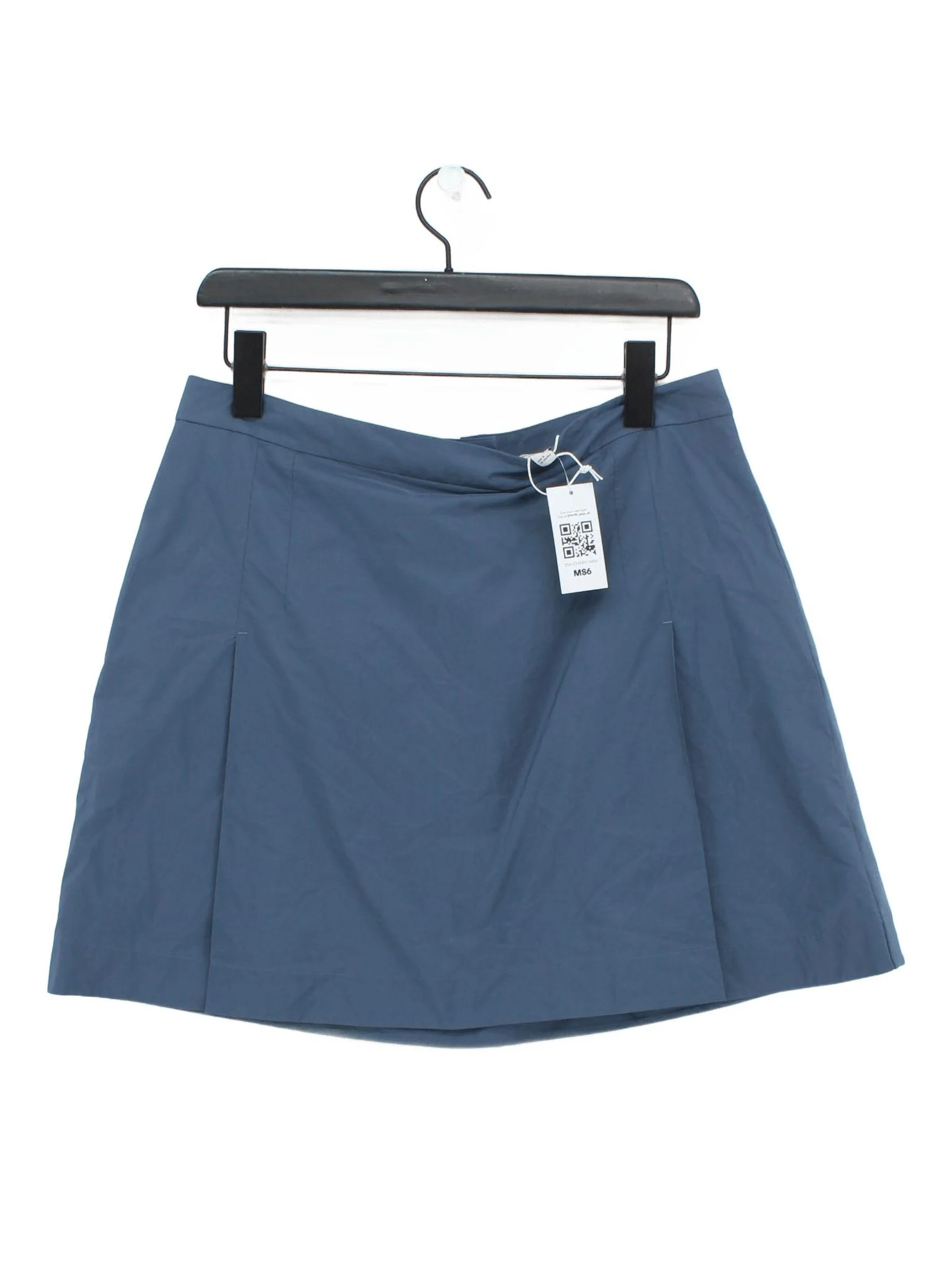 COS Women's Mini Skirt M Blue Lyocell Modal New with tags