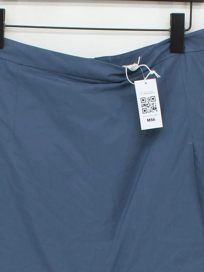 COS Women's Mini Skirt M Blue Lyocell Modal New with tags - Image 3