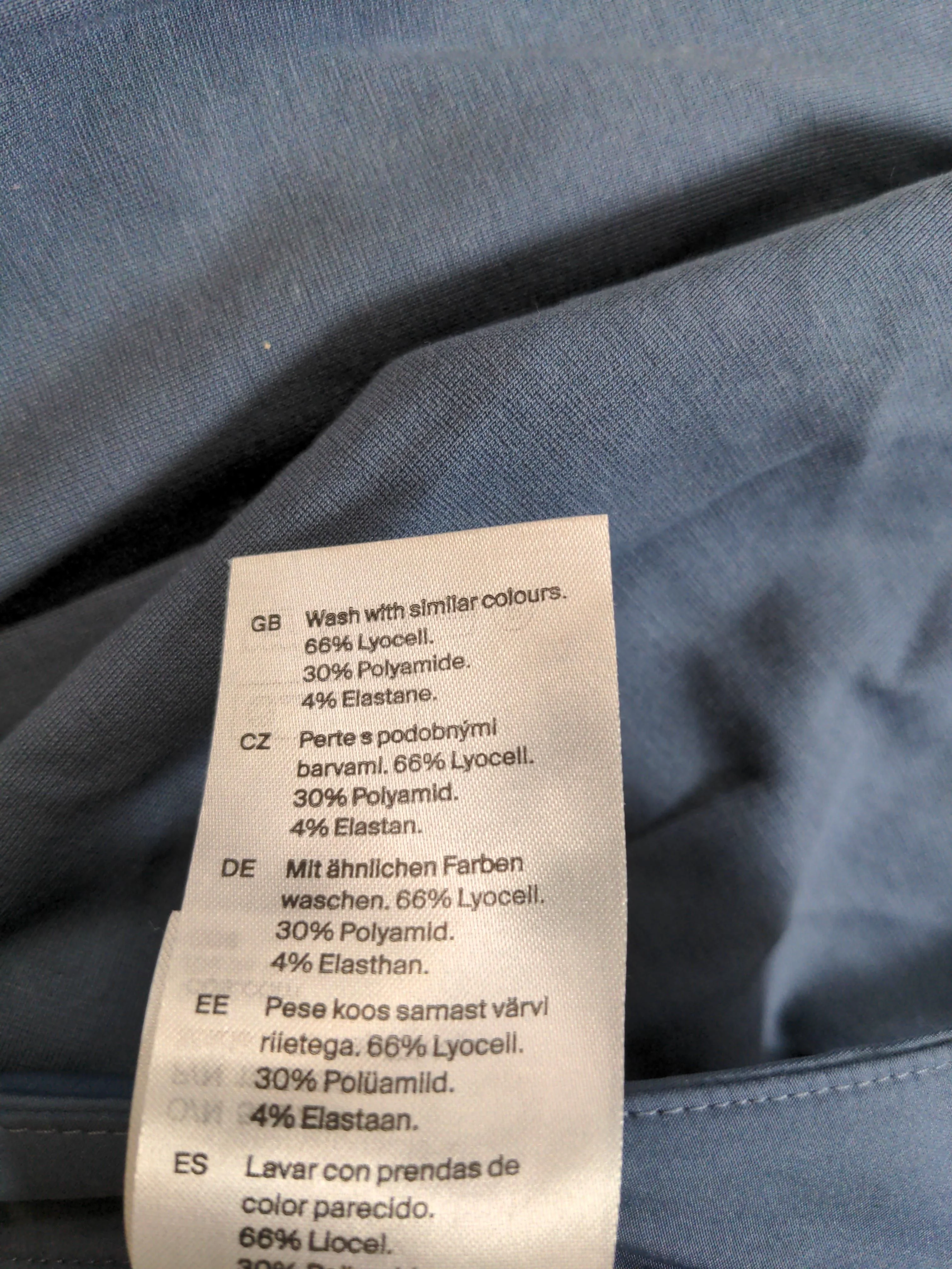 COS Women's Mini Skirt M Blue Lyocell Modal New with tags - Image 6