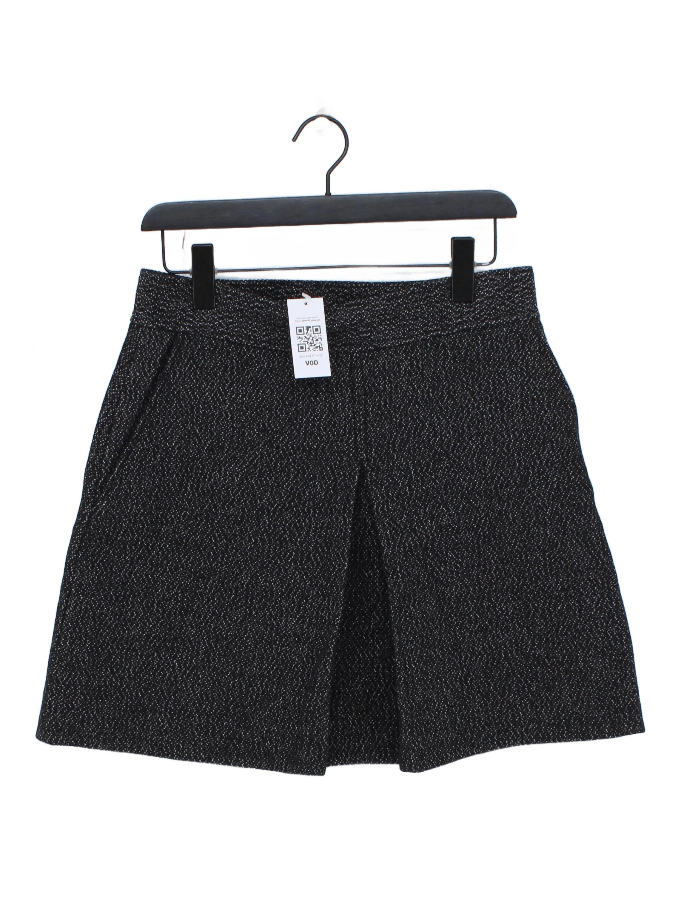 COS Women's Mini Skirt UK 10 Black Wool