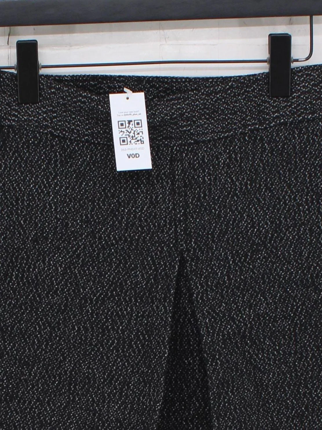 COS Women's Mini Skirt UK 10 Black Wool - Image 3